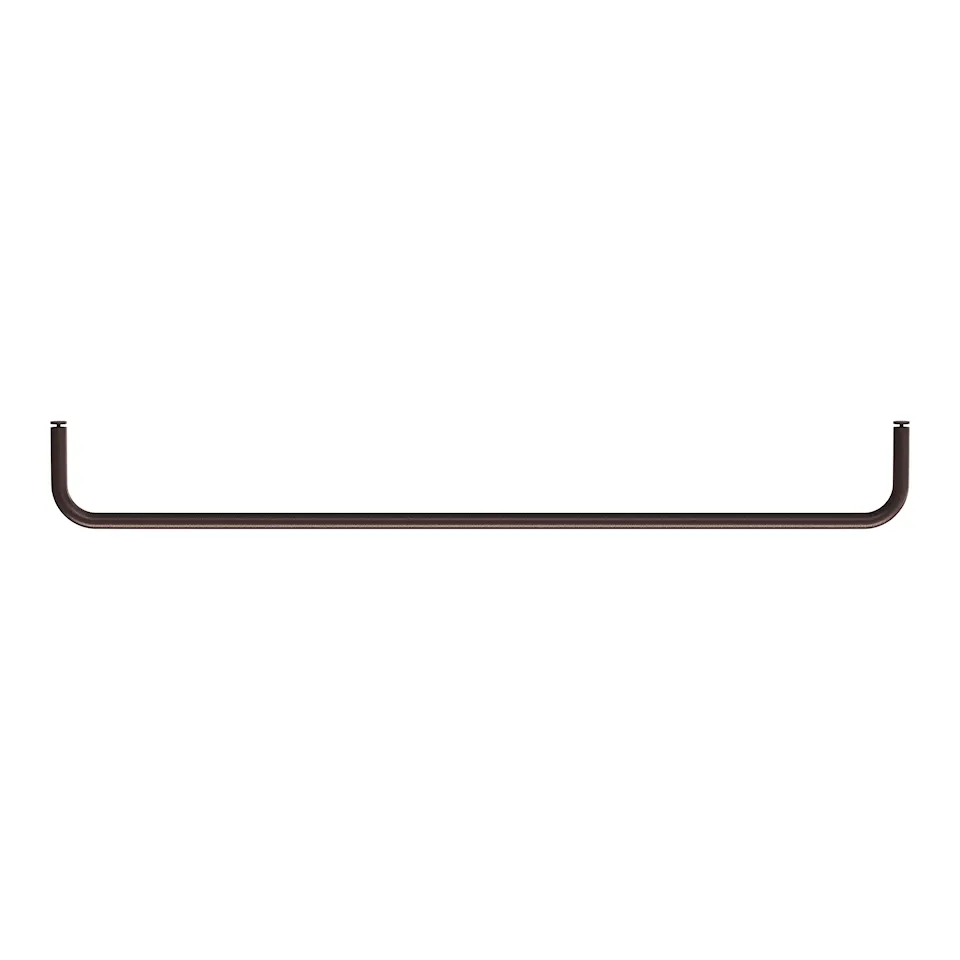 Stång hyllplan 78 cm mörkbrun