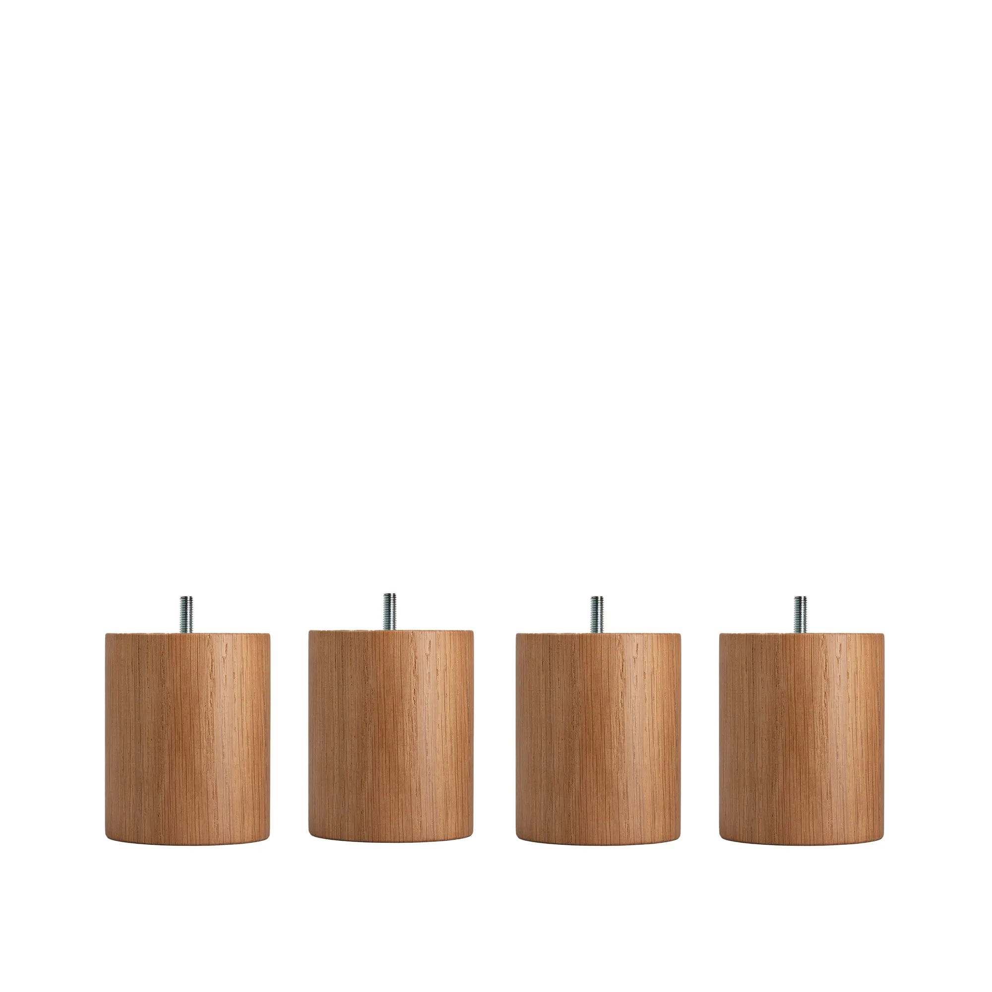 DUX SC sängben rund ek bred 4-pack - 1