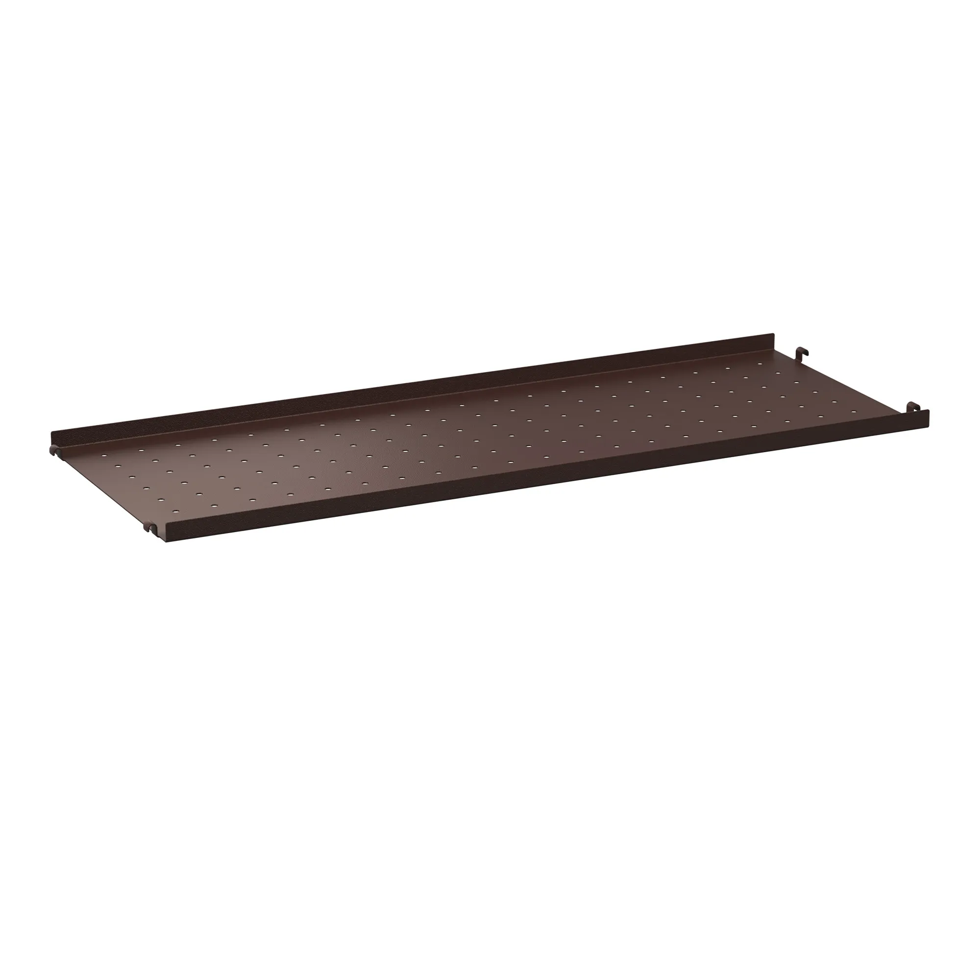 Metallhyllplan låg kant 78 x 30 cm - 1