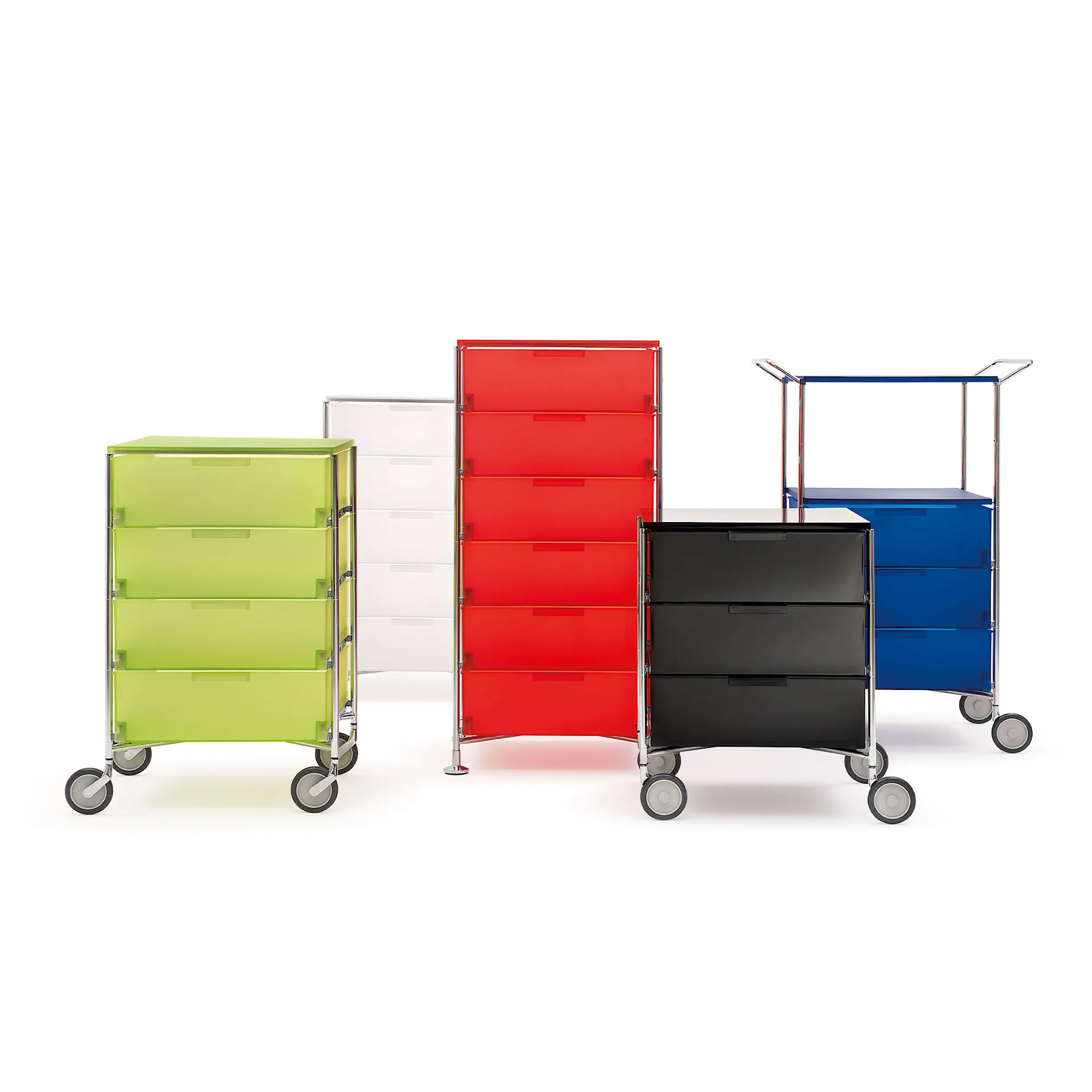 Mobil 3 Containers with Wheels - Kartell - NO GA