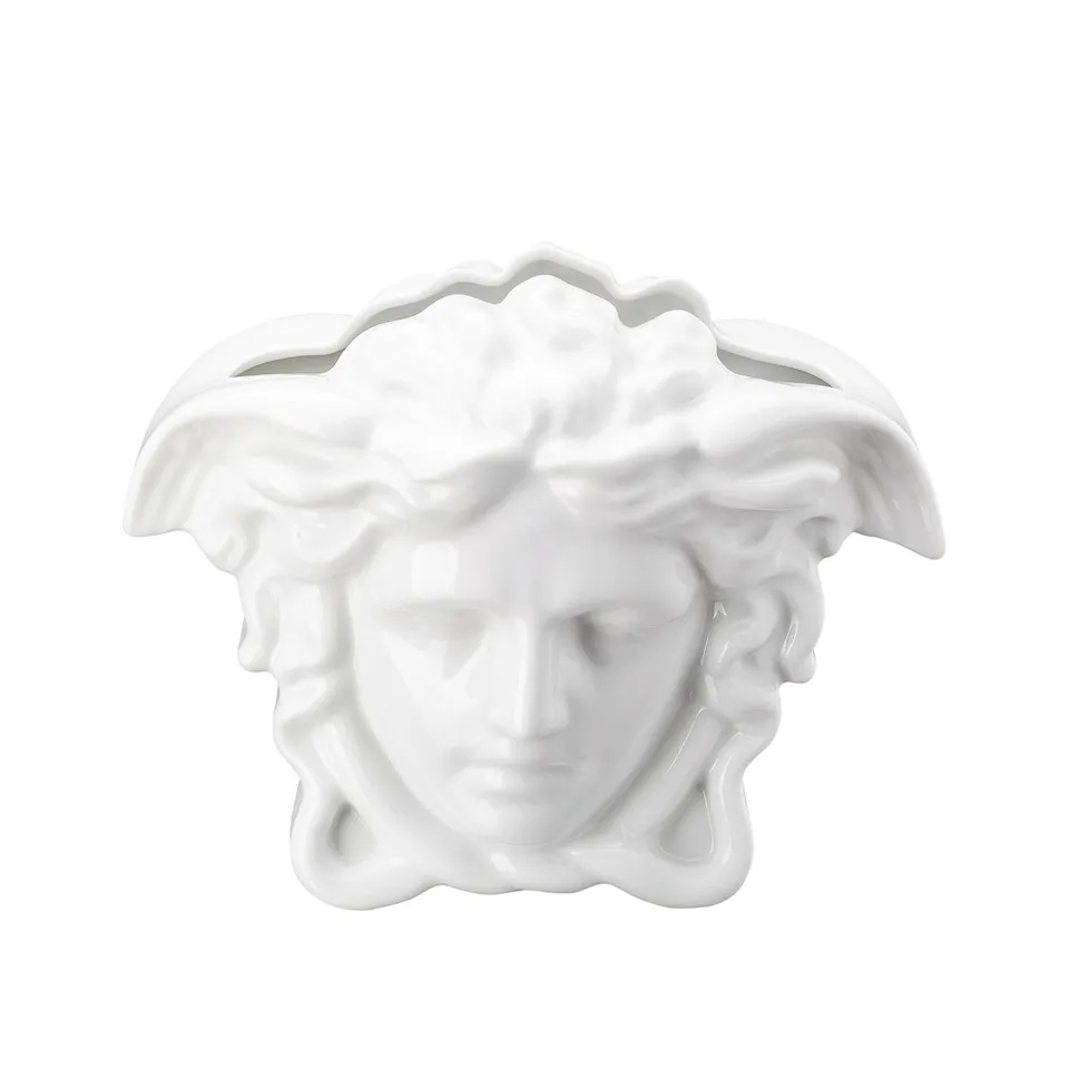 Medusa Grande White Vase