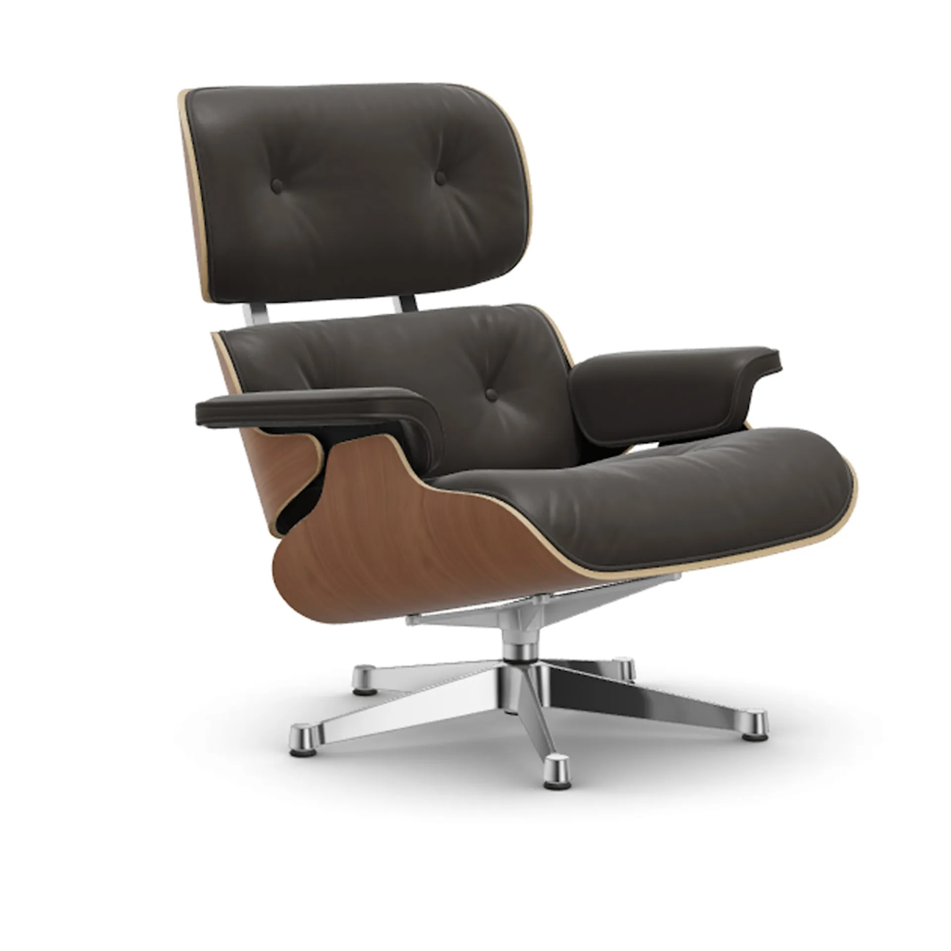 Eames Lounge Chair Cherry Polished fåtölj - Vitra - Charles & Ray Eames - NO GA