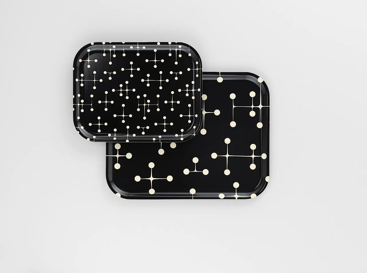 Classic Tray Dot Pattern Medium Reverse Dark