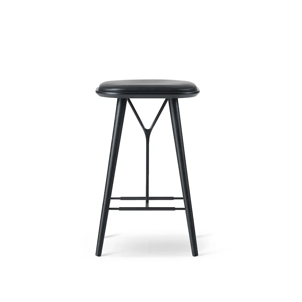 Spine Wood Base Stool