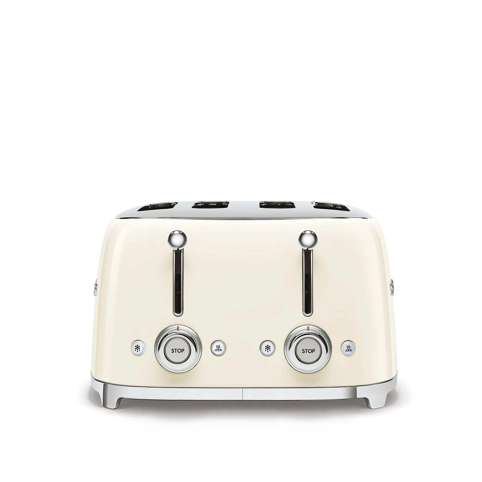 Smeg 4 Slot Toaster Creme - Smeg - NO GA