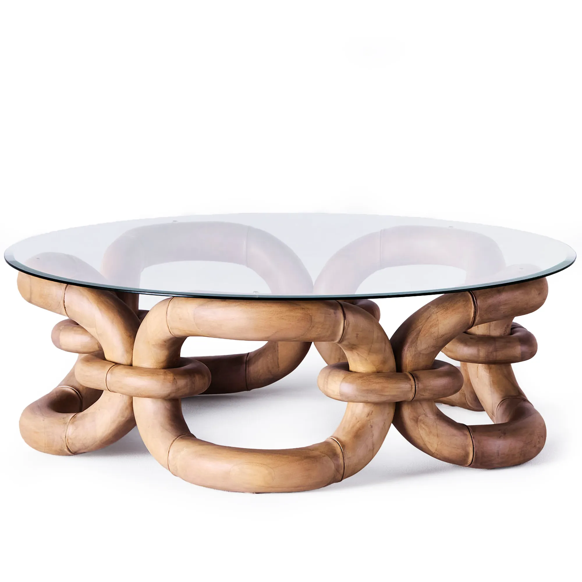 Bamboo Bracelet Sofa Table - 1