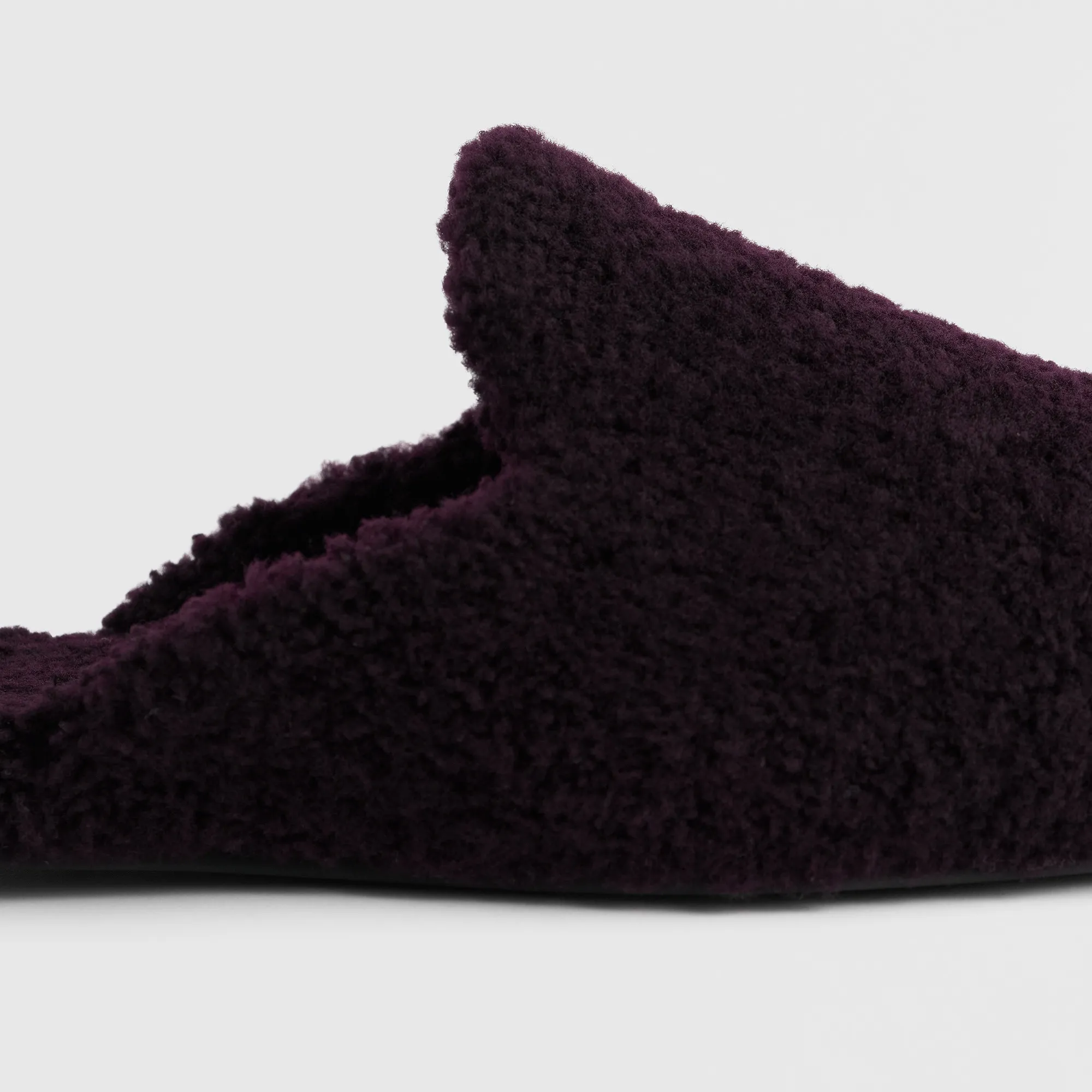 Shearling Wine tofflor - 5