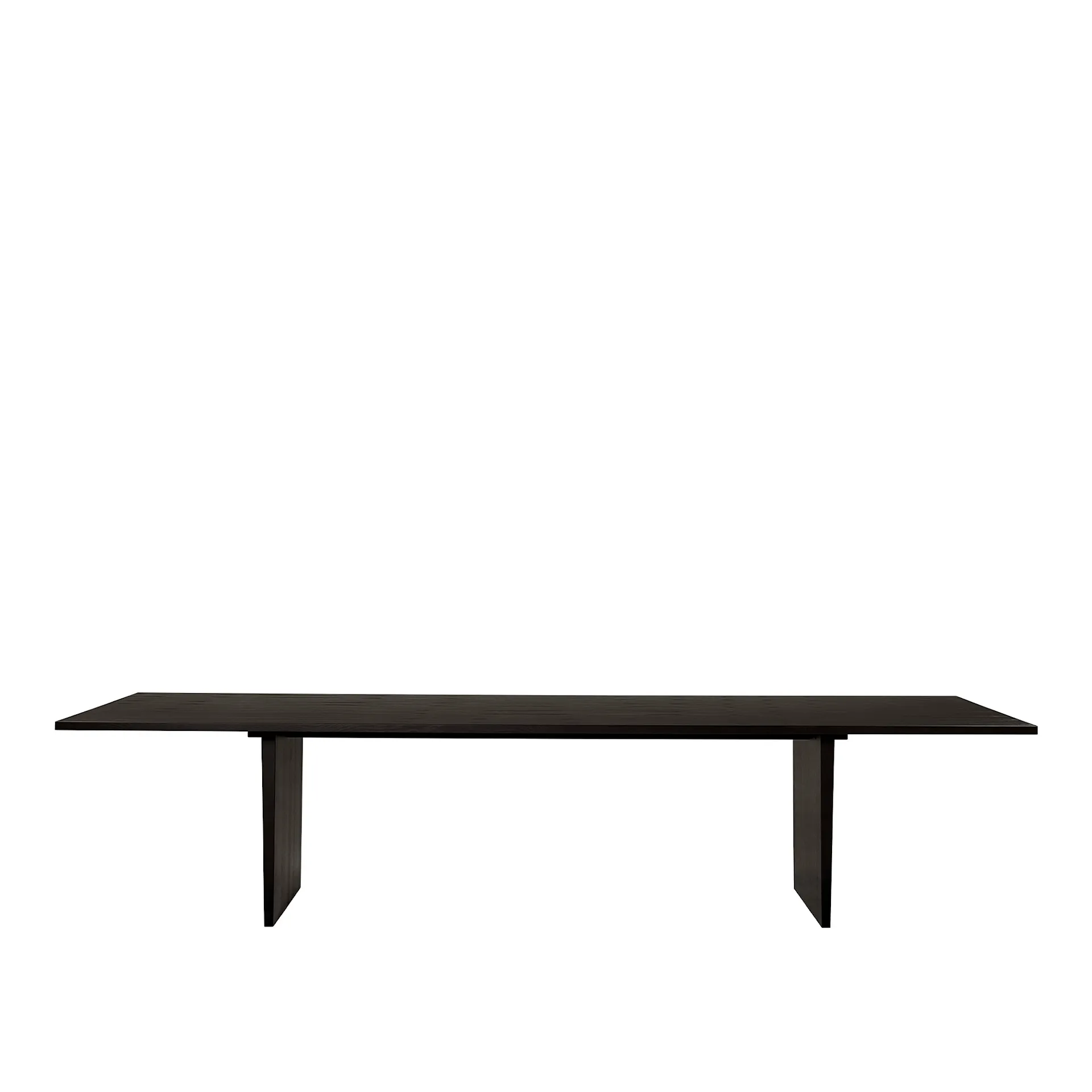 Private Dining Table, 260cm - Brown/Black Ash Veneer - Gubi - NO GA