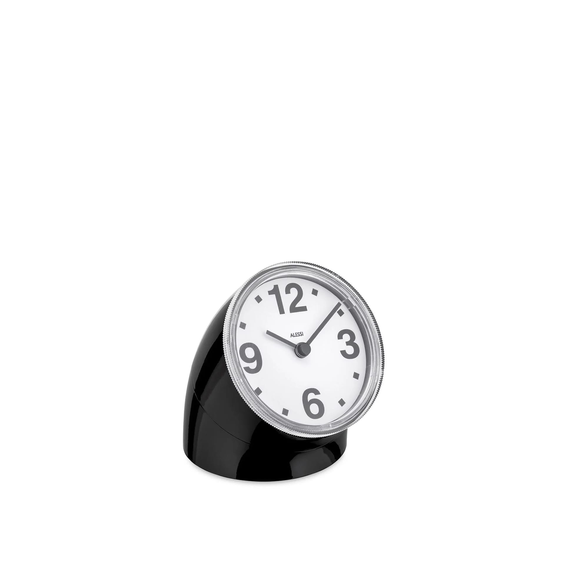 Cronotime Desk Clock - Black - Alessi - NO GA