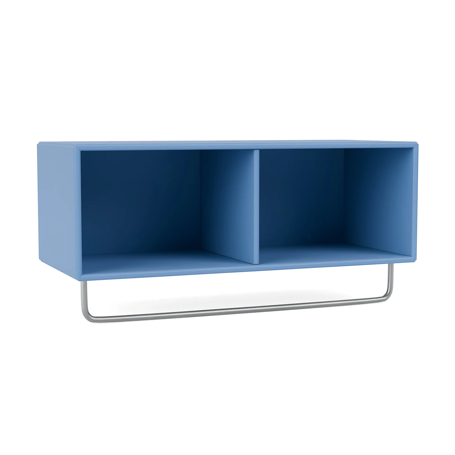 Coat Shelf With Clothes Rack - Azure - Montana - Peter J. Lassen - NO GA