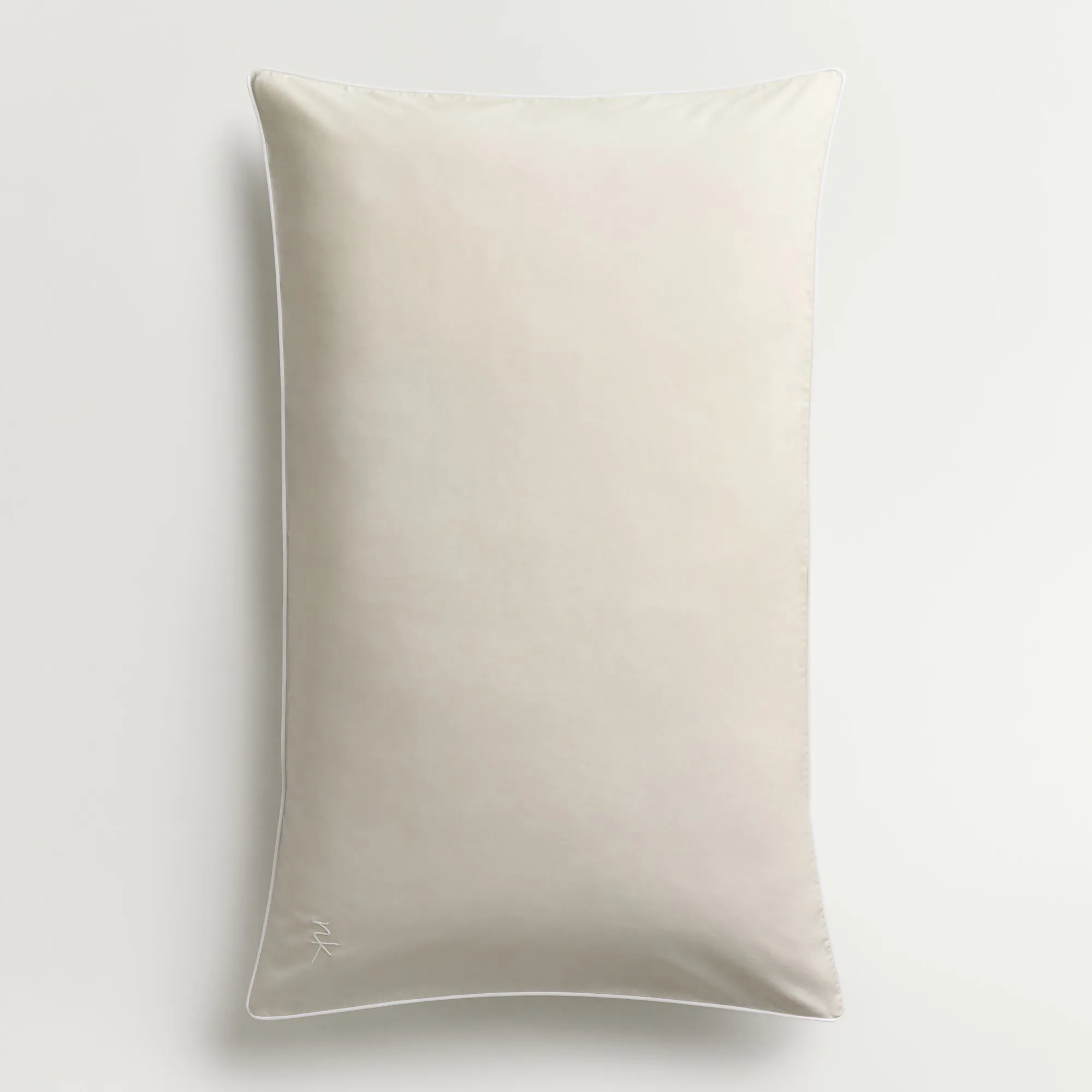 Percale Sand/White örngott 2-pack - 7