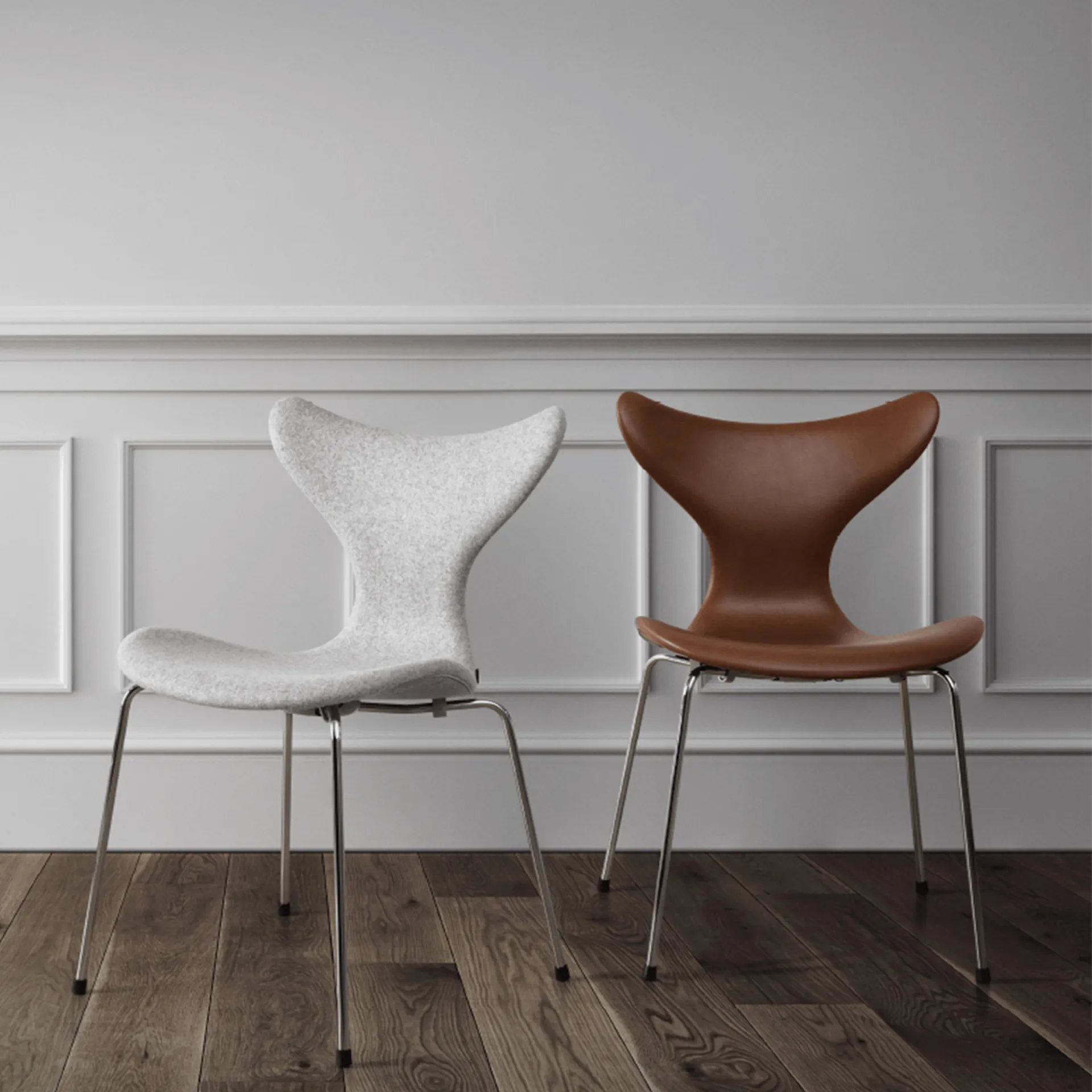 3108 Liljan Stol - Fritz Hansen - Arne Jacobsen - NO GA