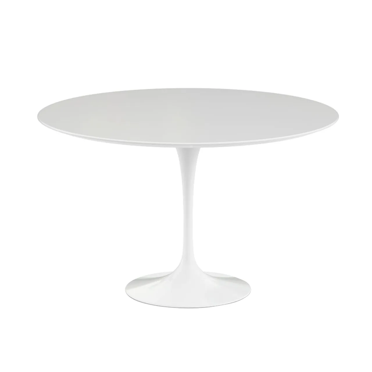 Saarinen Round Table For Outdoor, Rund, Ø 120 cm, Svart underrede