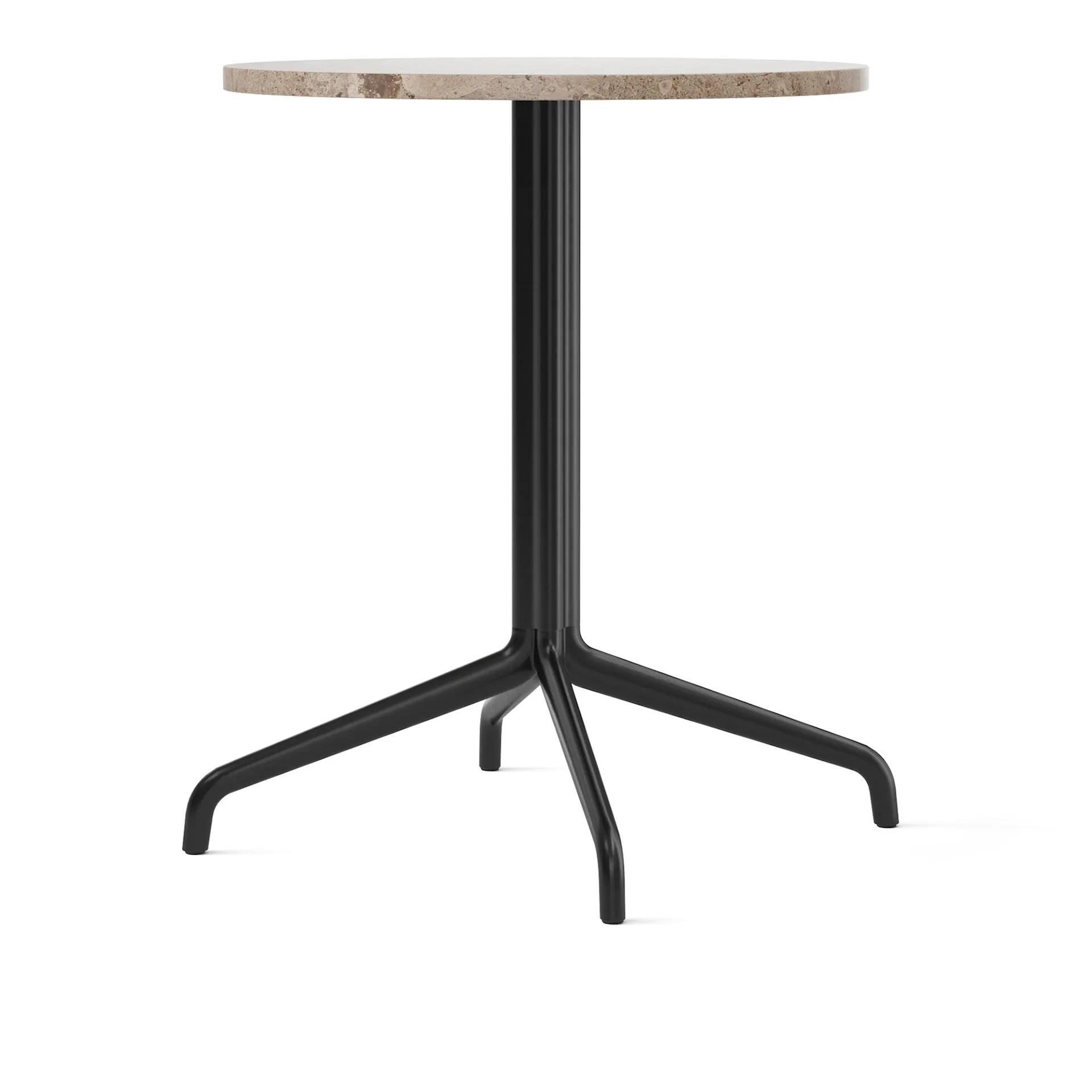 Harbour Column Dining Table 4-star - Black/Sand - 70x60 cm - Audo Copenhagen - NO GA