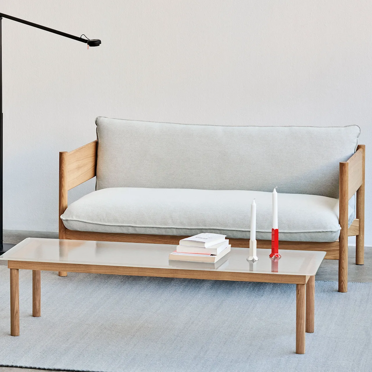 Arbour Club soffa Oiled Waxed Oak