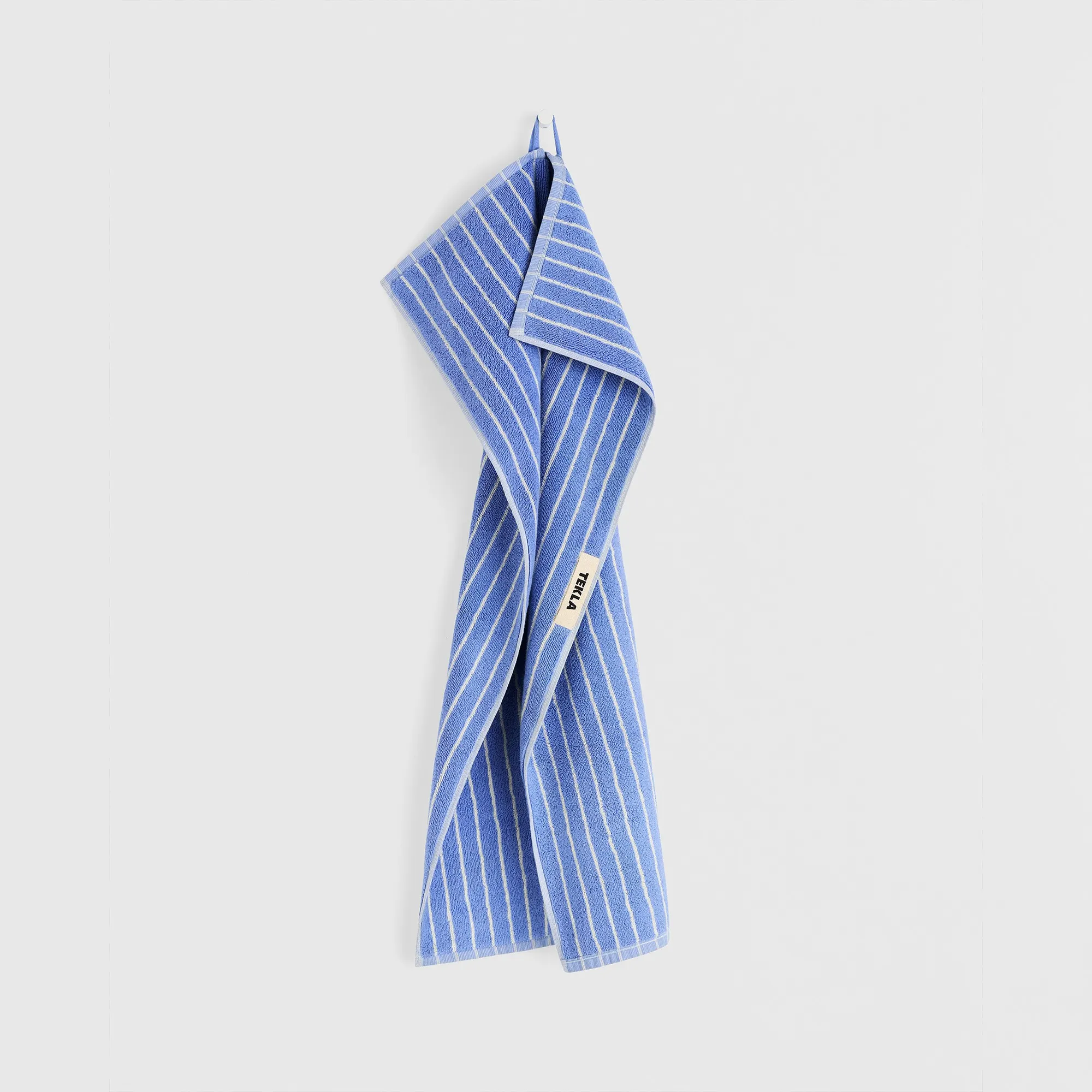 Terry Clear Blue Stripes handduk - 5