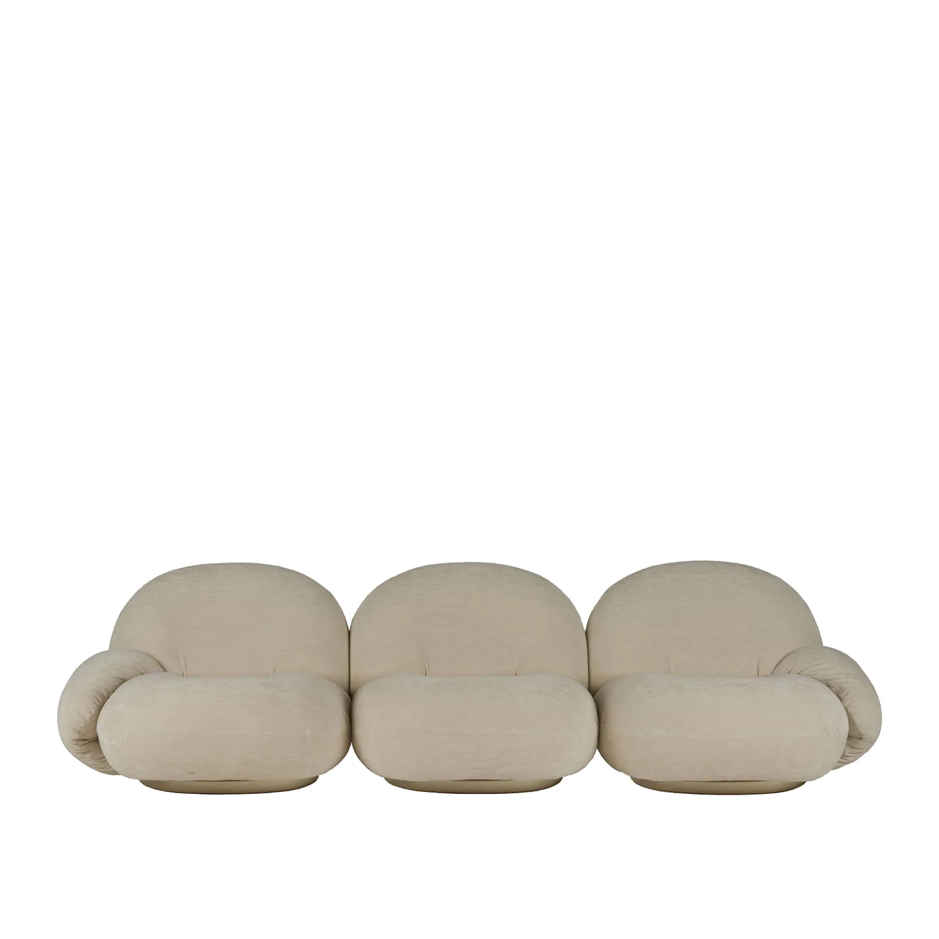 Pacha Sofa 3-Sits - Med armstöd - Gubi - Pierre Paulin - NO GA