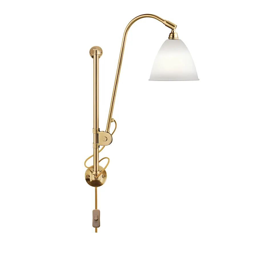 Bestlite BL5 vägglampa mässing