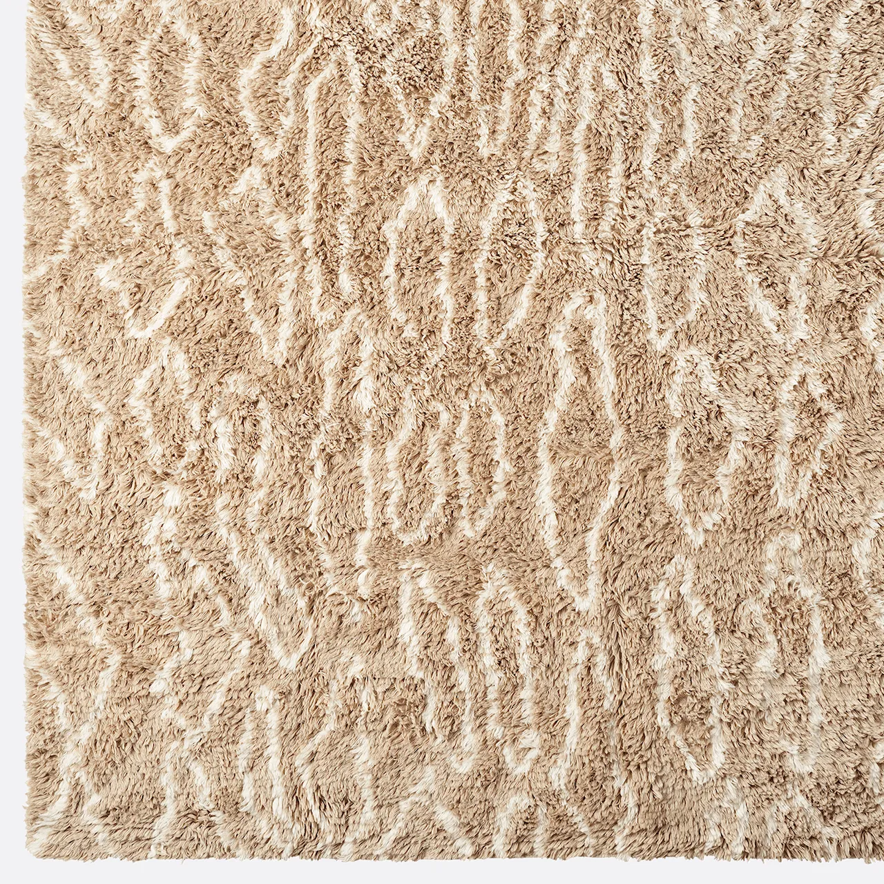 DD Shaggy Leo Rug Beige