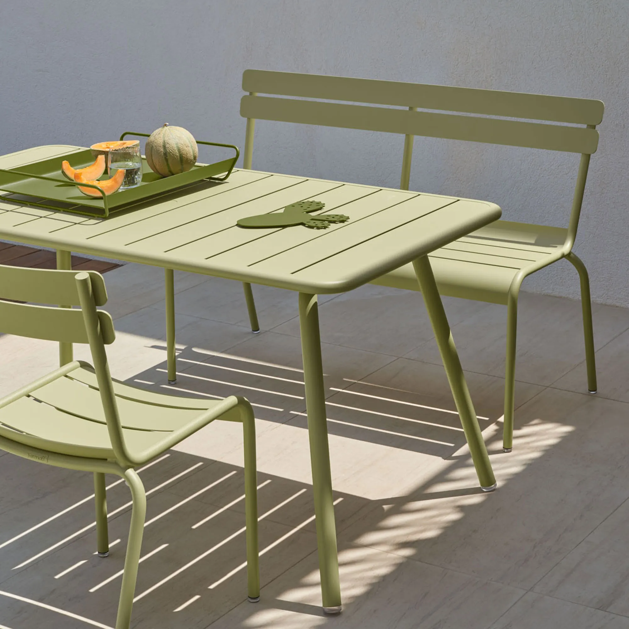 Luxembourg 2/3-Seater Bench With Backrest - 4