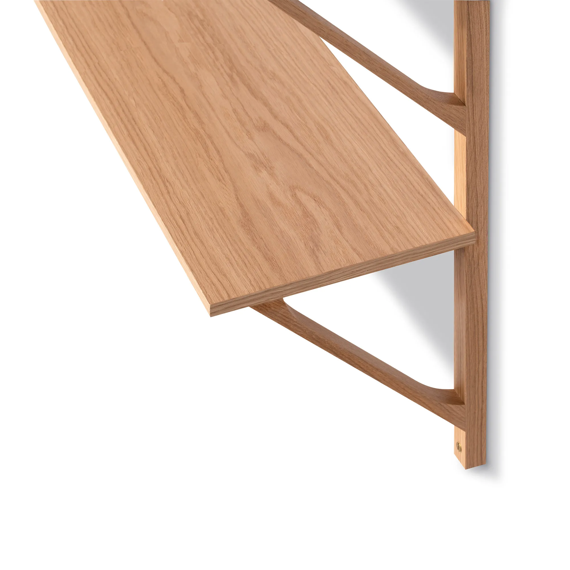 BM29 vägghylla 149 cm 3 hyllplan & skrivbord - 2