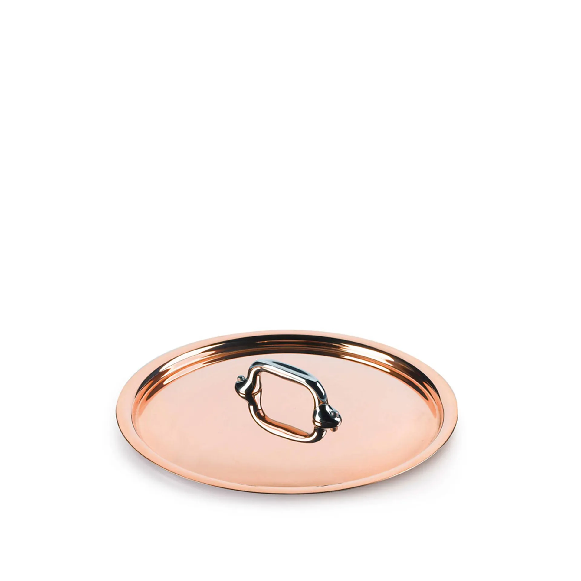 Lid M'150S Copper/Steel - 16 cm - Mauviel - NO GA