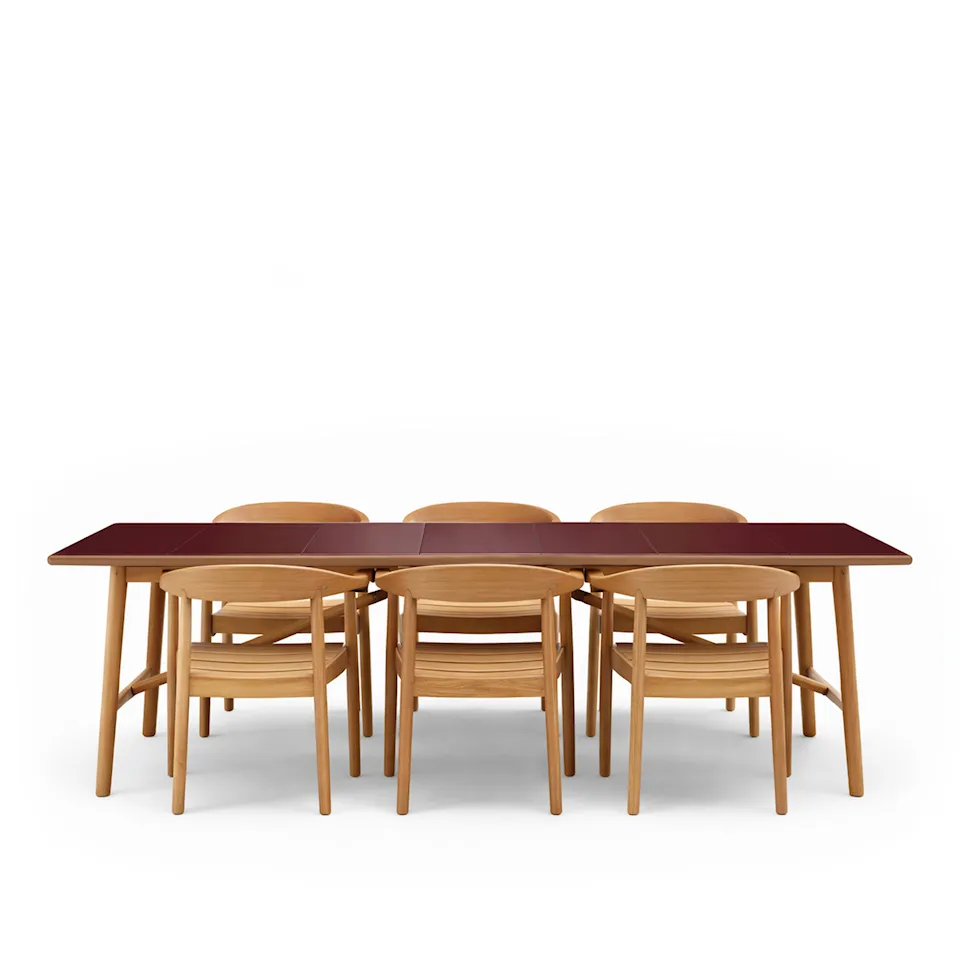 Sticks matbord utomhus & Majestic stolar 6 st