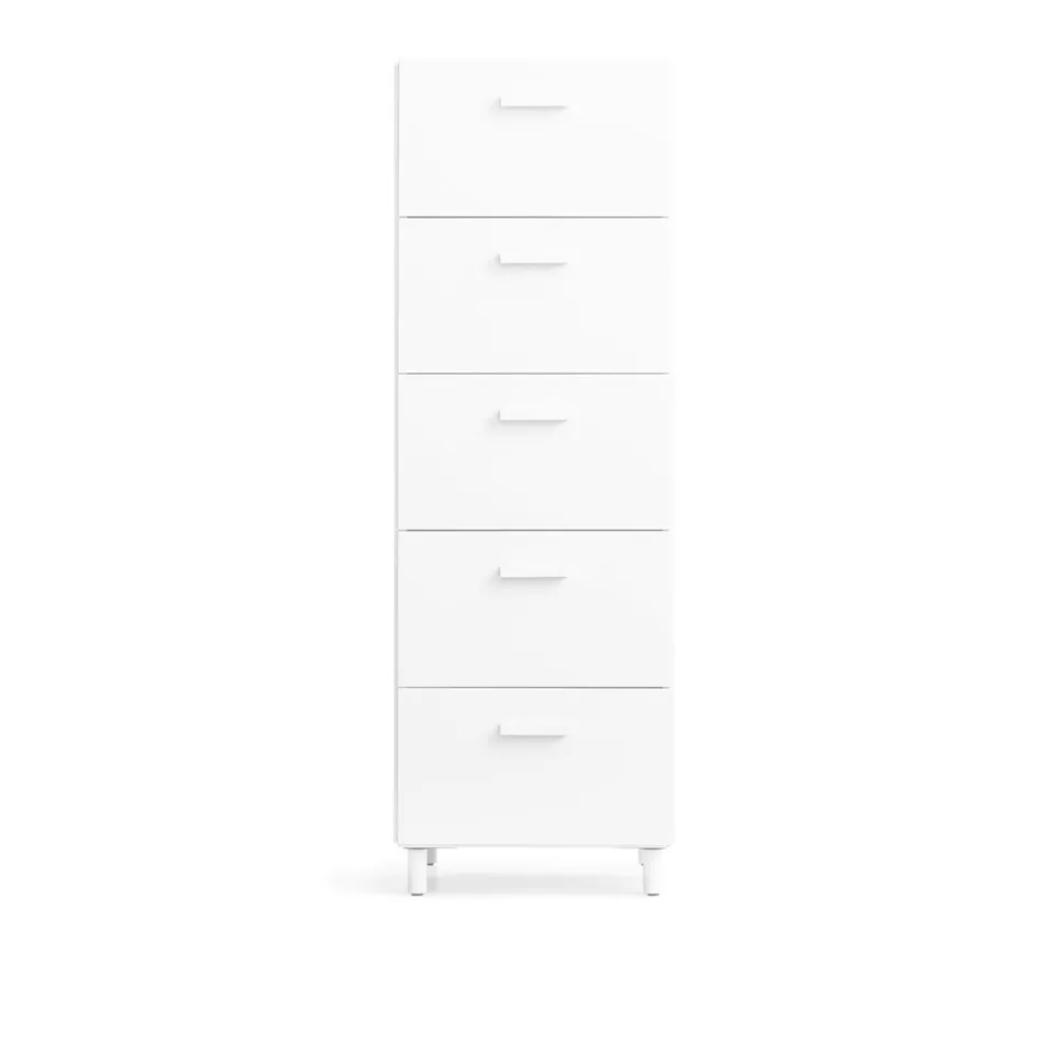 Relief Chest of Drawers Tall Legs