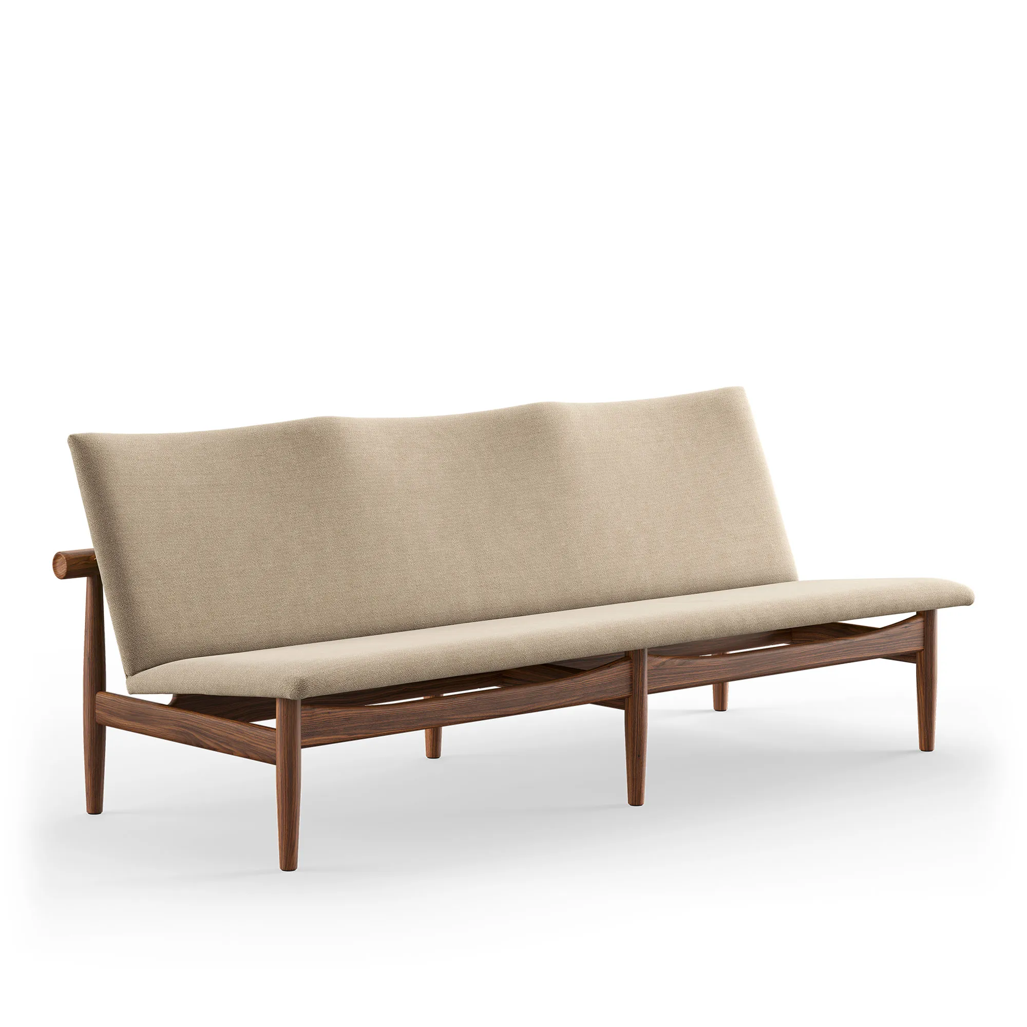 Japan soffa 3 sits Walnut - 1