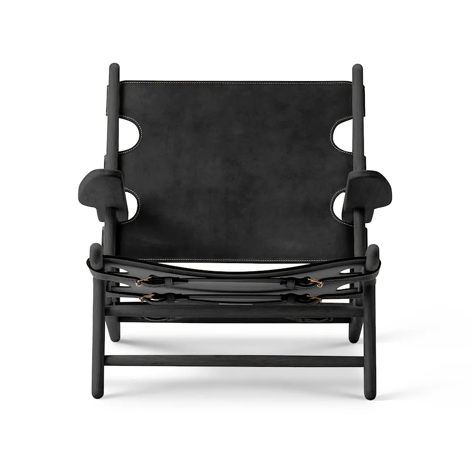 The Hunting Chair fåtölj svartlackad ek