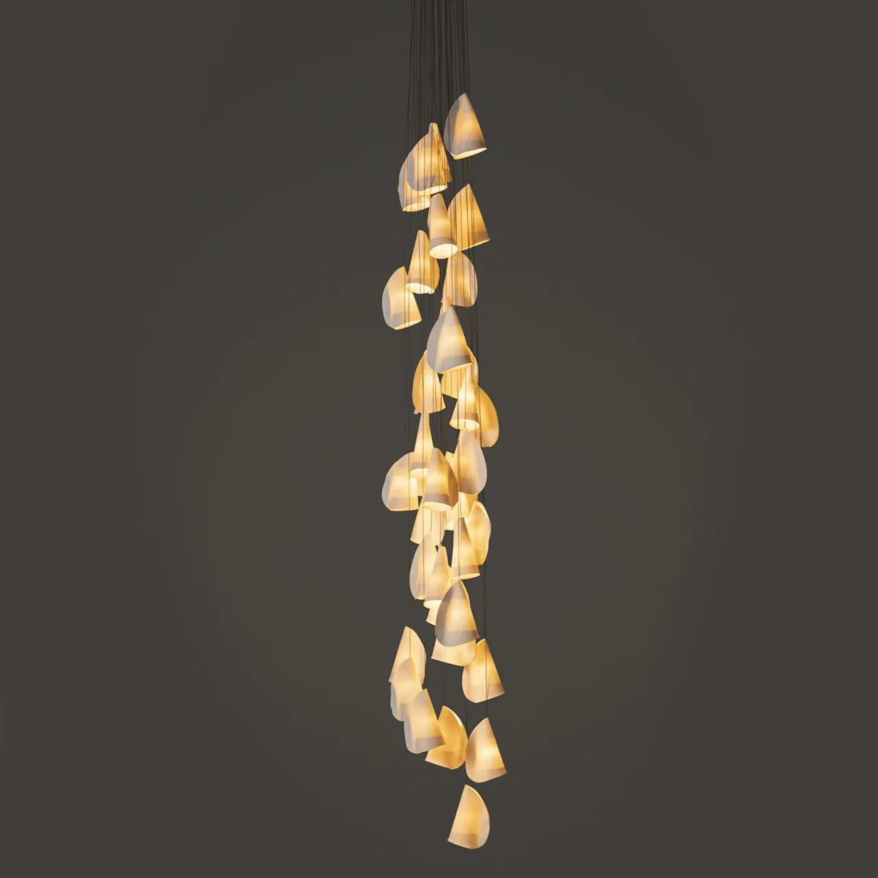 21.37 cluster column pendant