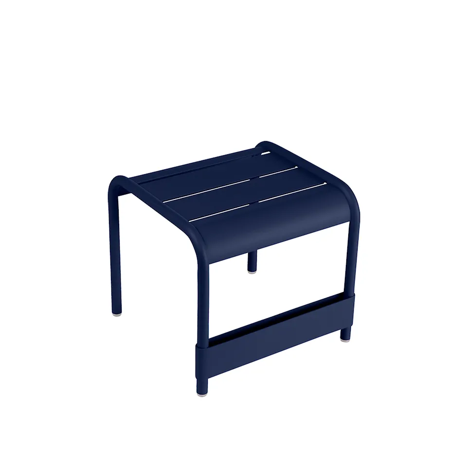 Luxembourg Small Low Table/Footrest, Deep Blue