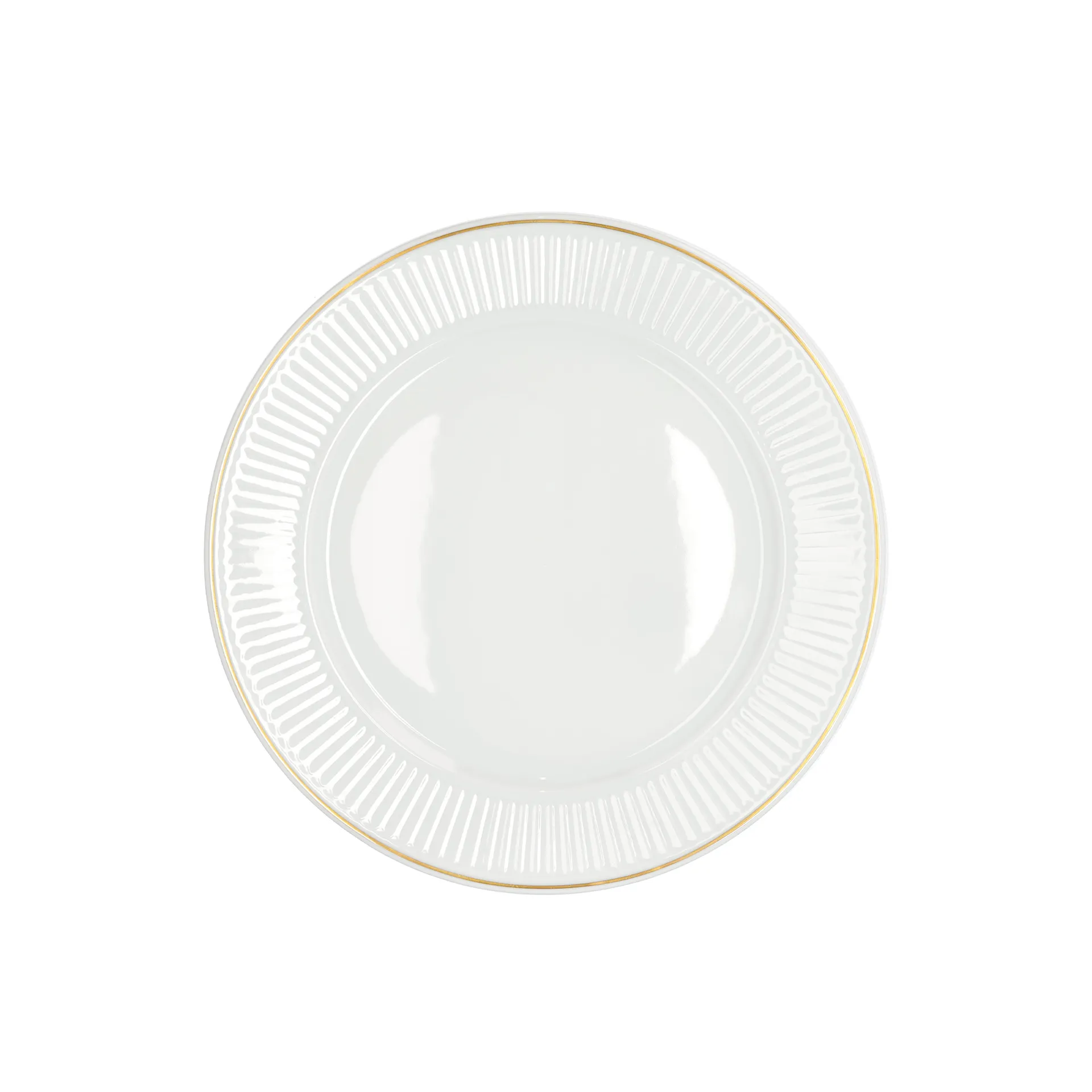 Plissé Flat Plate 22 cm Ovenproof Porcelain - Pillivuyt - NO GA