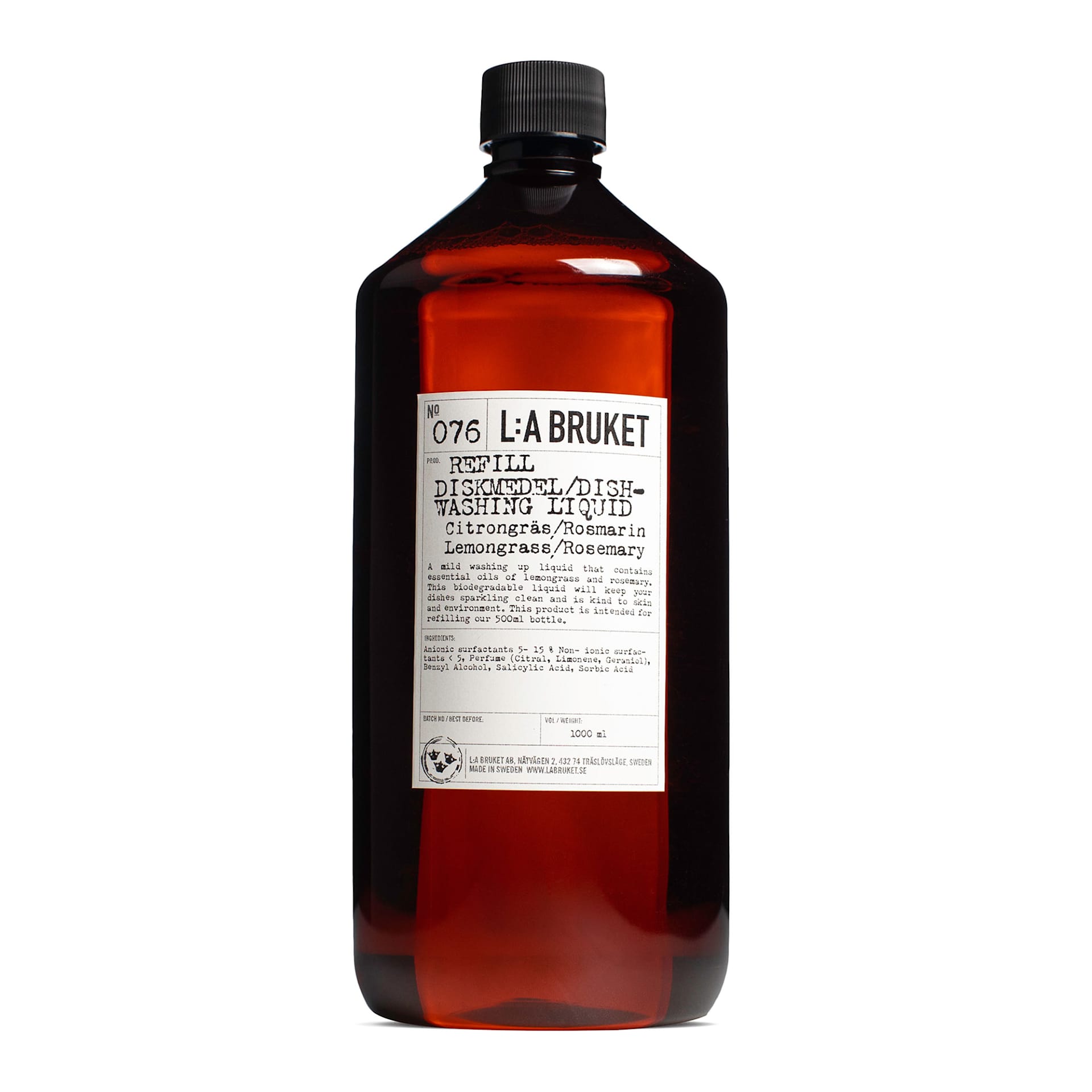 Diskmedel Refill 1000 ml - L:a Bruket - NO GA