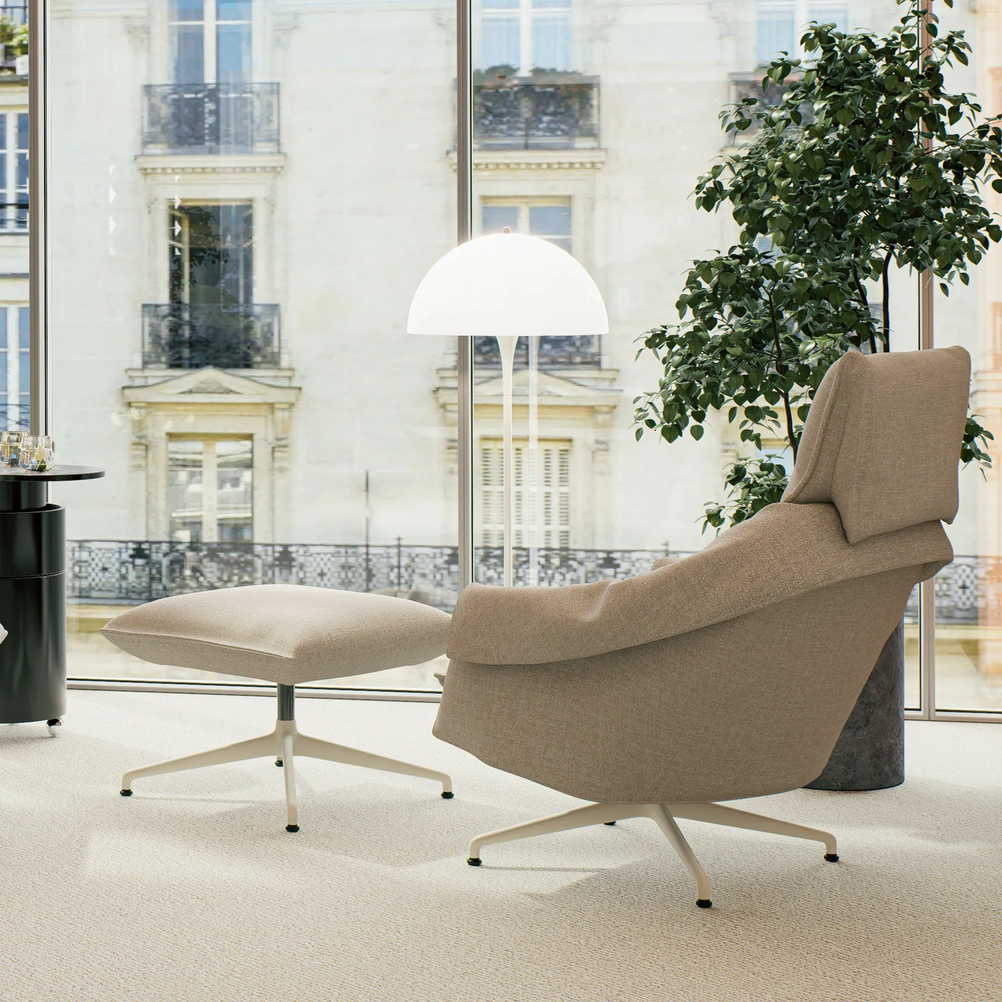 Bascule Ottoman fotpall - 3