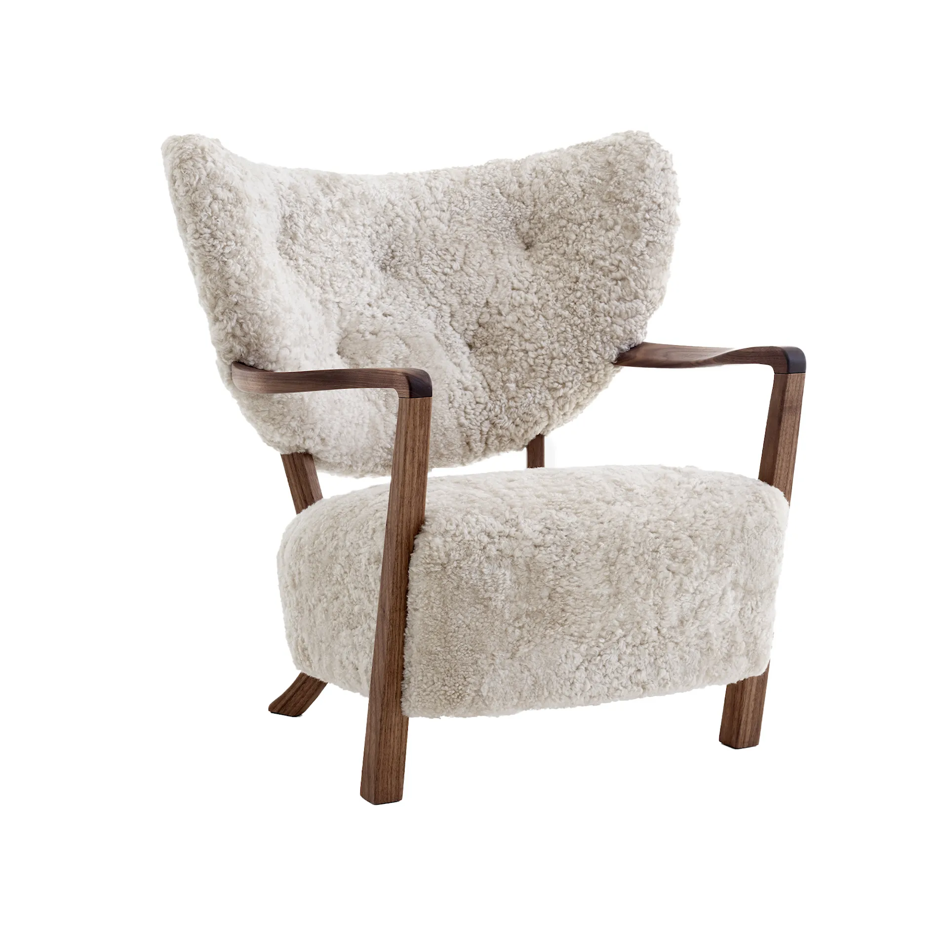 Wulff Lounge Chair ATD2 Walnut - &Tradition - NO GA