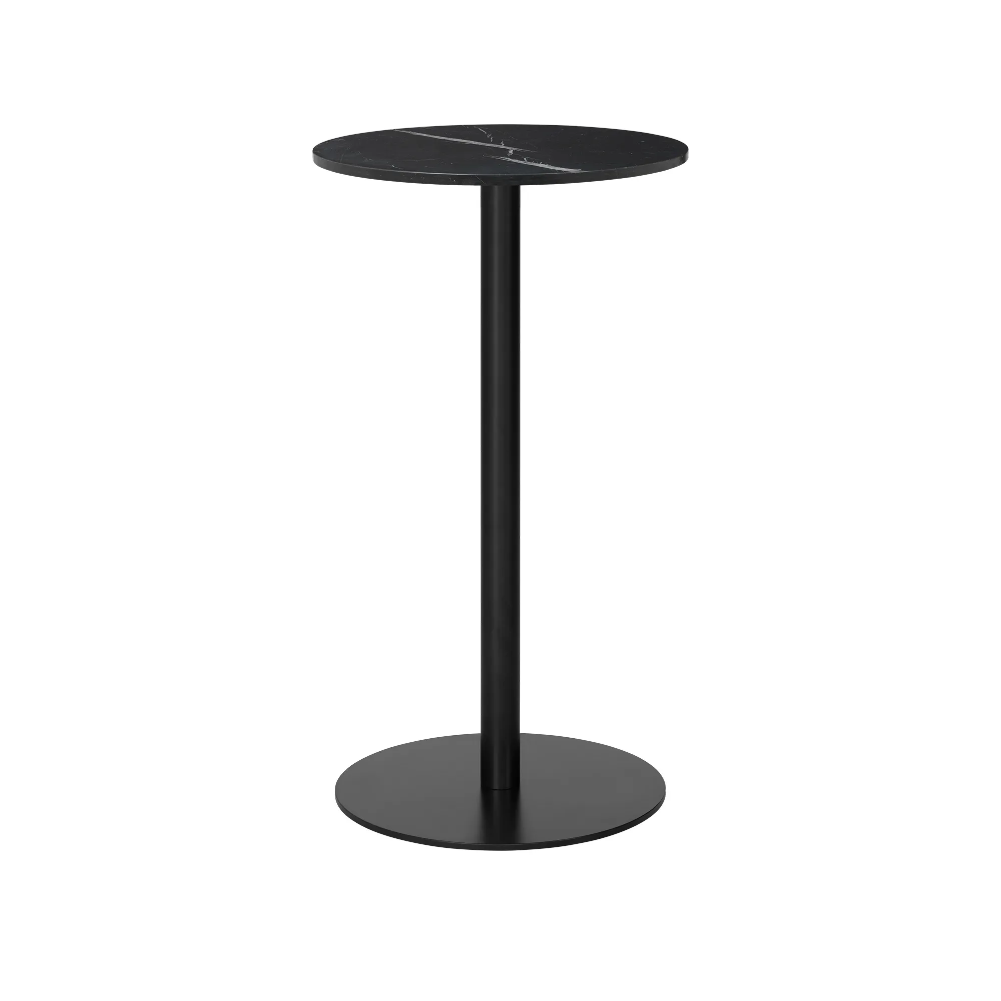 GUBI 1.0 barbord Ø60 cm svart - 1