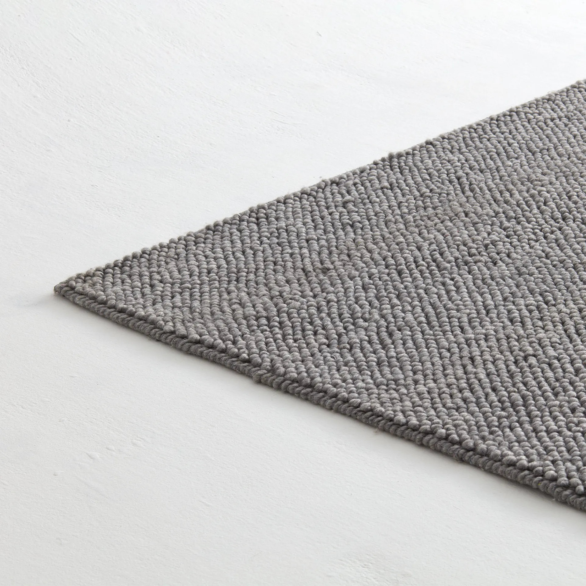 Knots Wool Rug Grey Melange - Nordiska Galleriet Rugs - NO GA