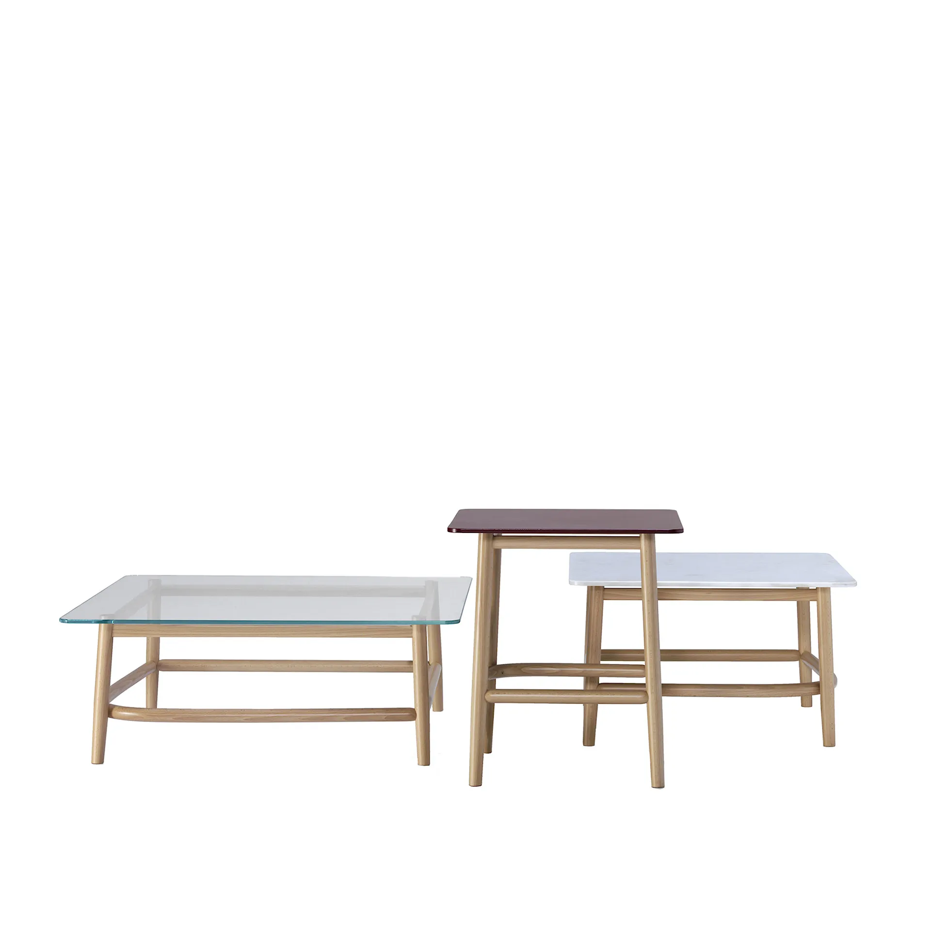 Single Curve Low Table B - Gebrüder Thonet Vienna - Nendo - NO GA