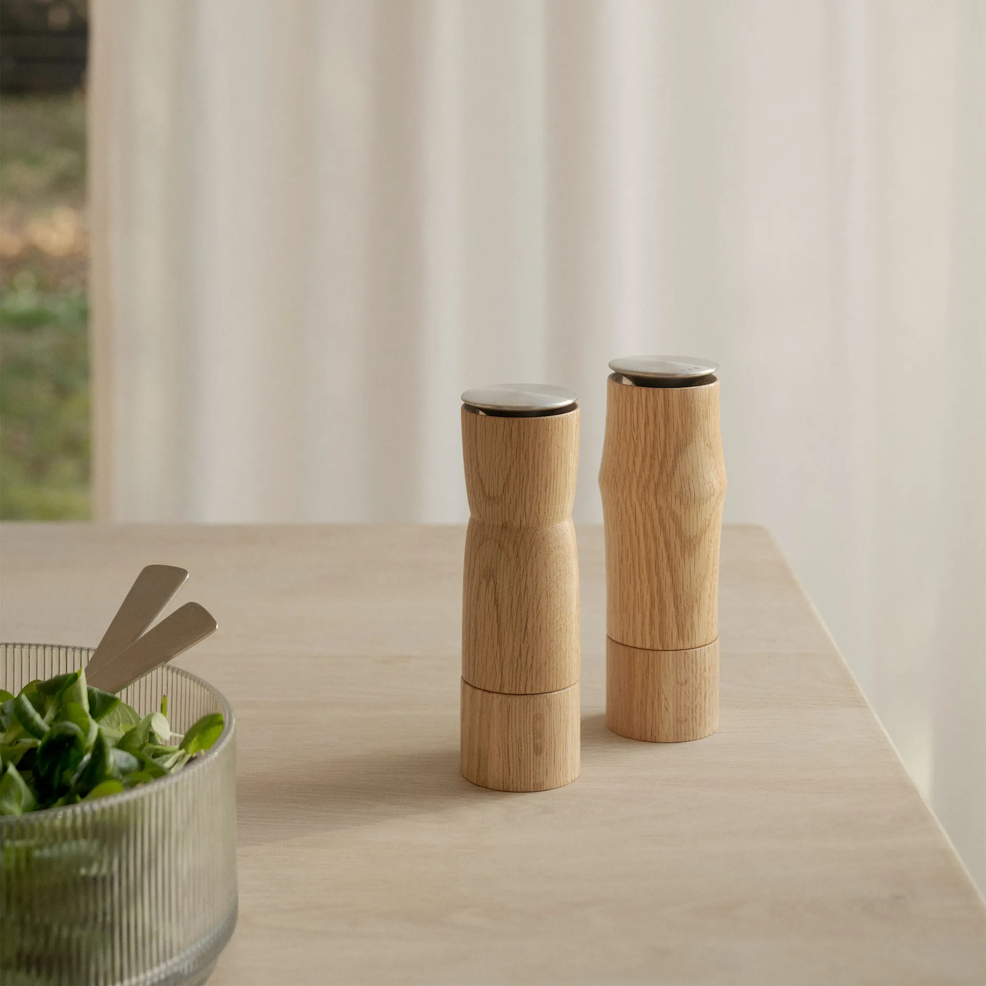 Storm Salt- Och Pepparkvarn 2 st Oak - Stelton - NO GA