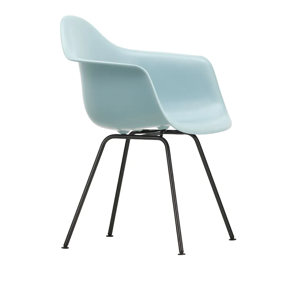 Eames Plastic Armchair DAX - 23 Ice Grey - Basic Dark Base