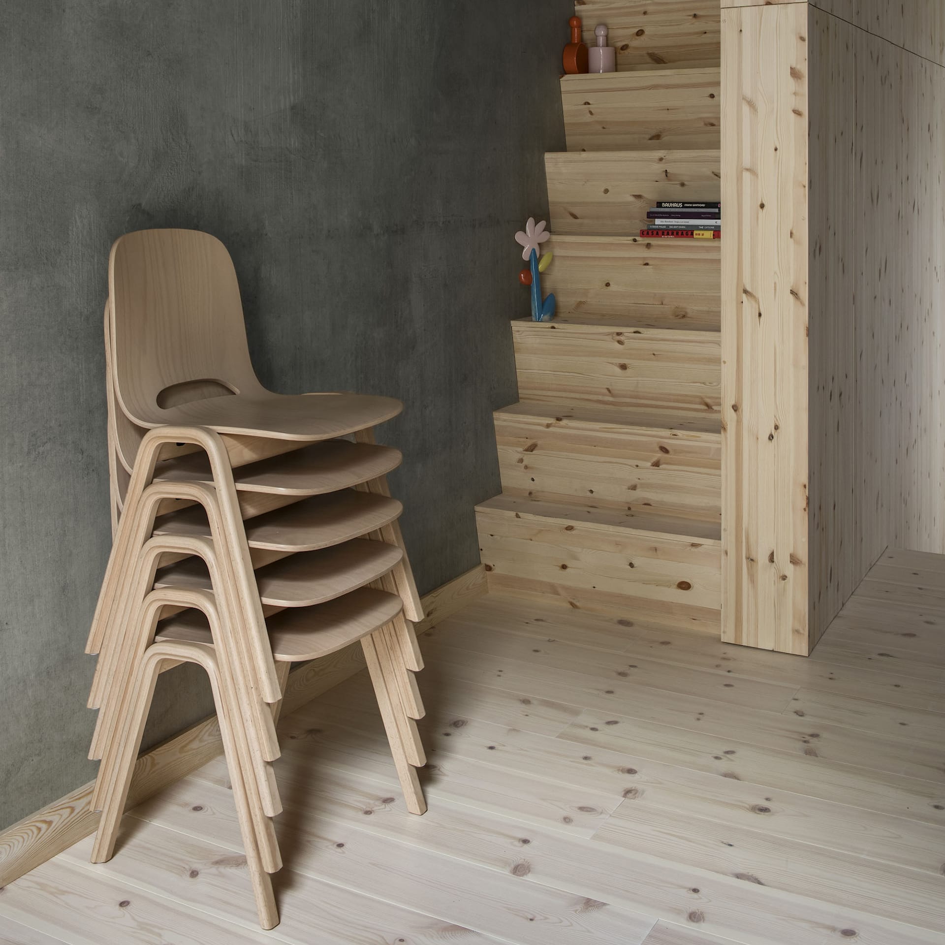 Touchwood Chair (Wooden legs) - Hem - NO GA