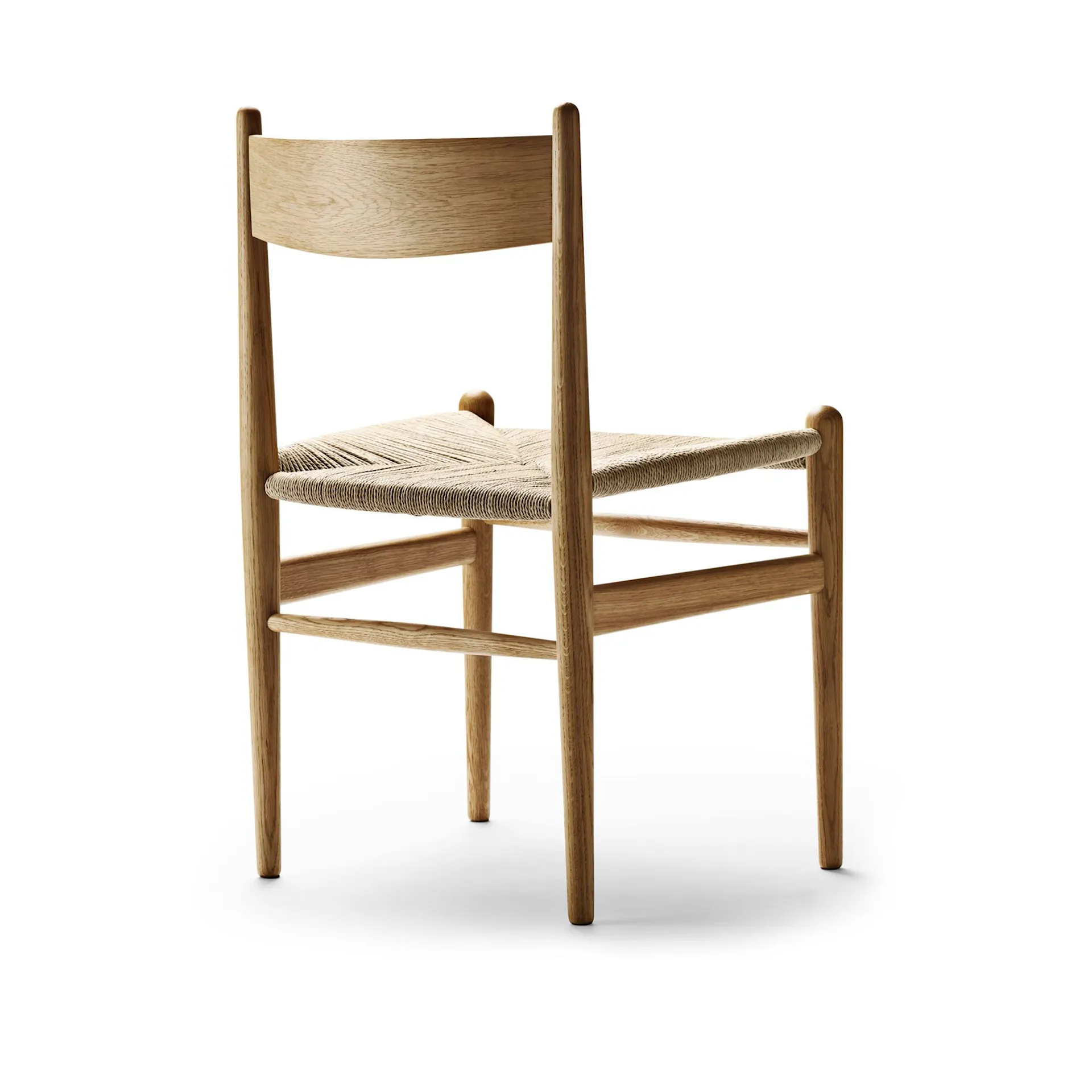 CH36 - Ek/Naturflätat papperssnöre - Carl Hansen - Hans J. Wegner - NO GA