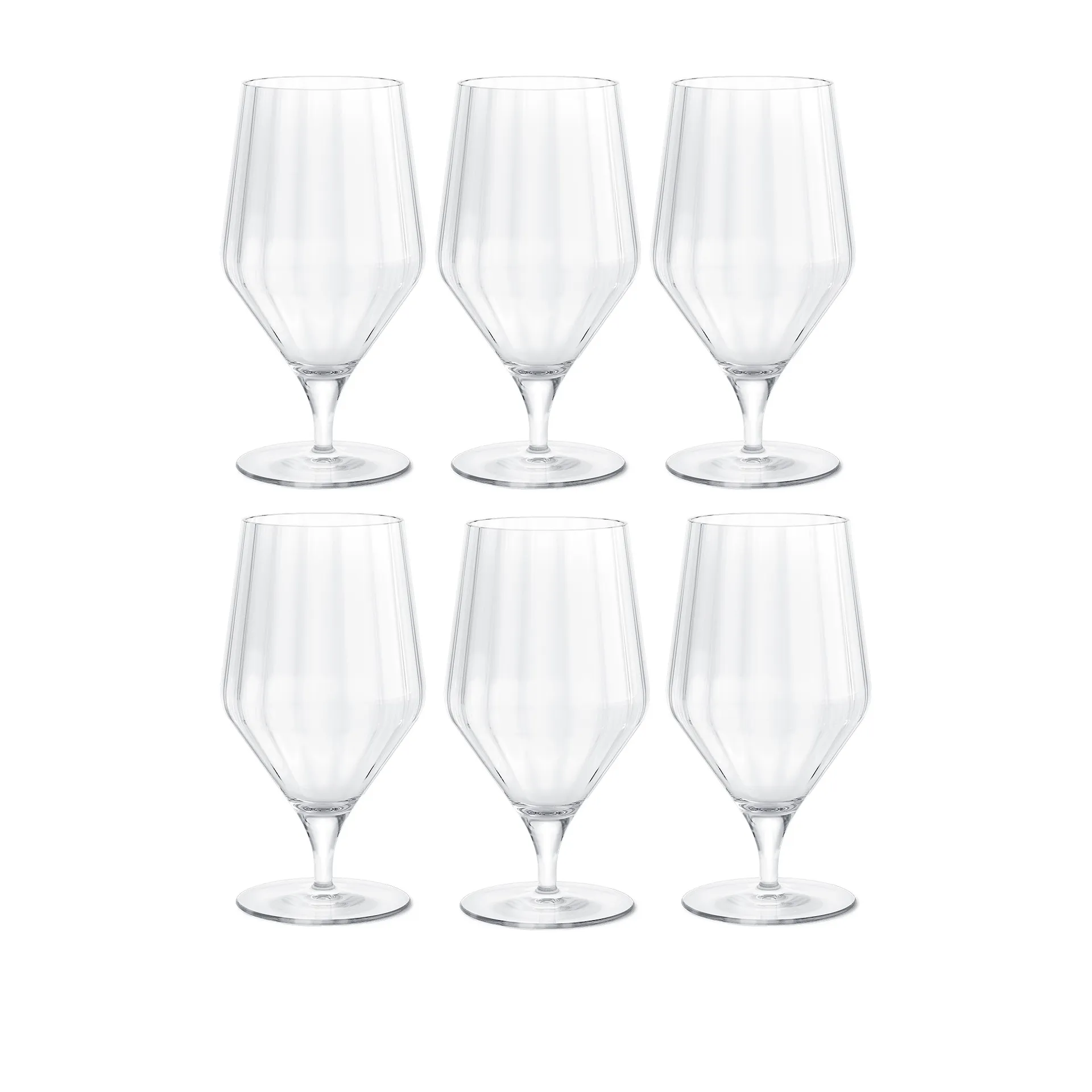 Bernadotte ölglas 52 cl 6-pack - Georg Jensen - Sigvard Bernadotte - NO GA