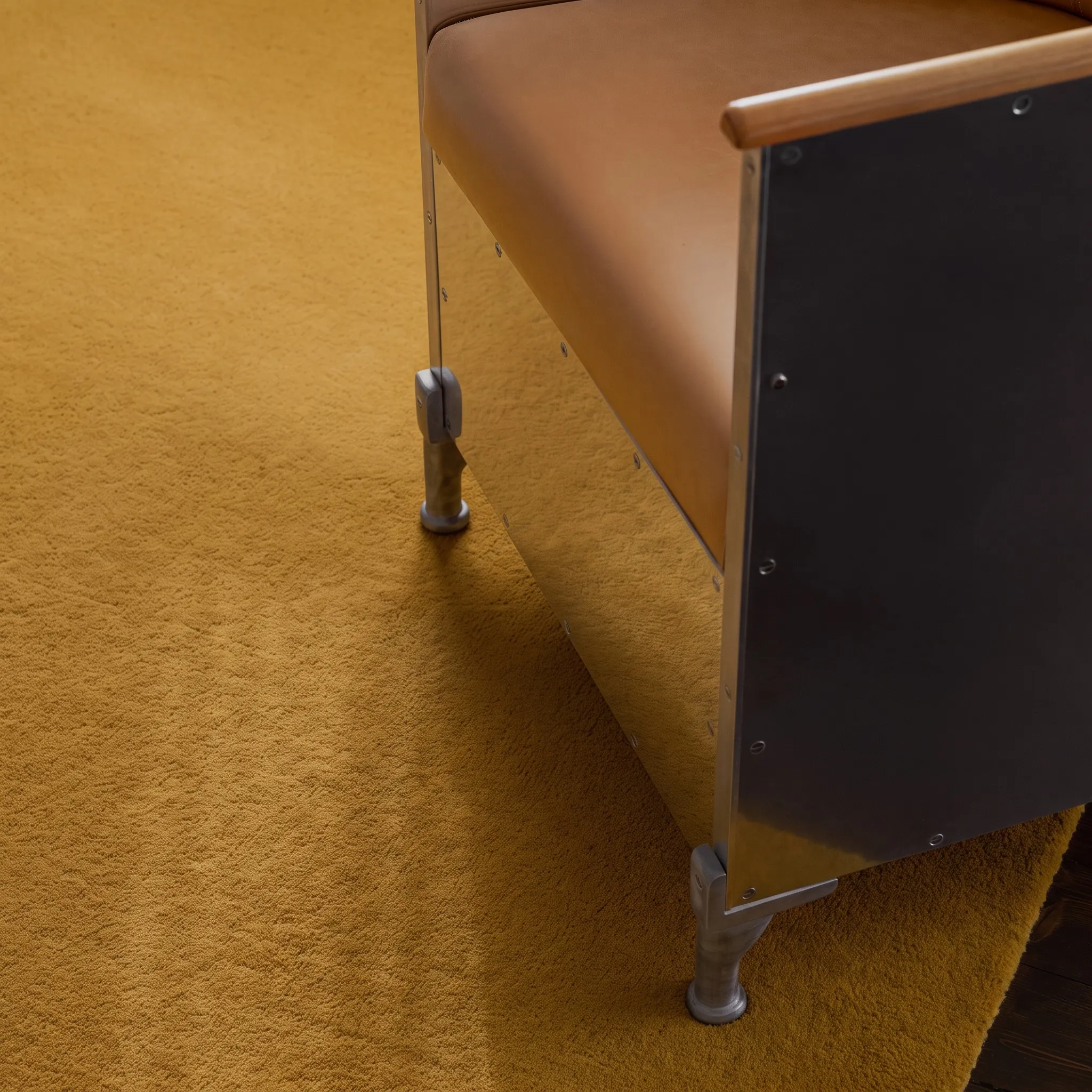 Origin Solid Mustard ullmatta - 5