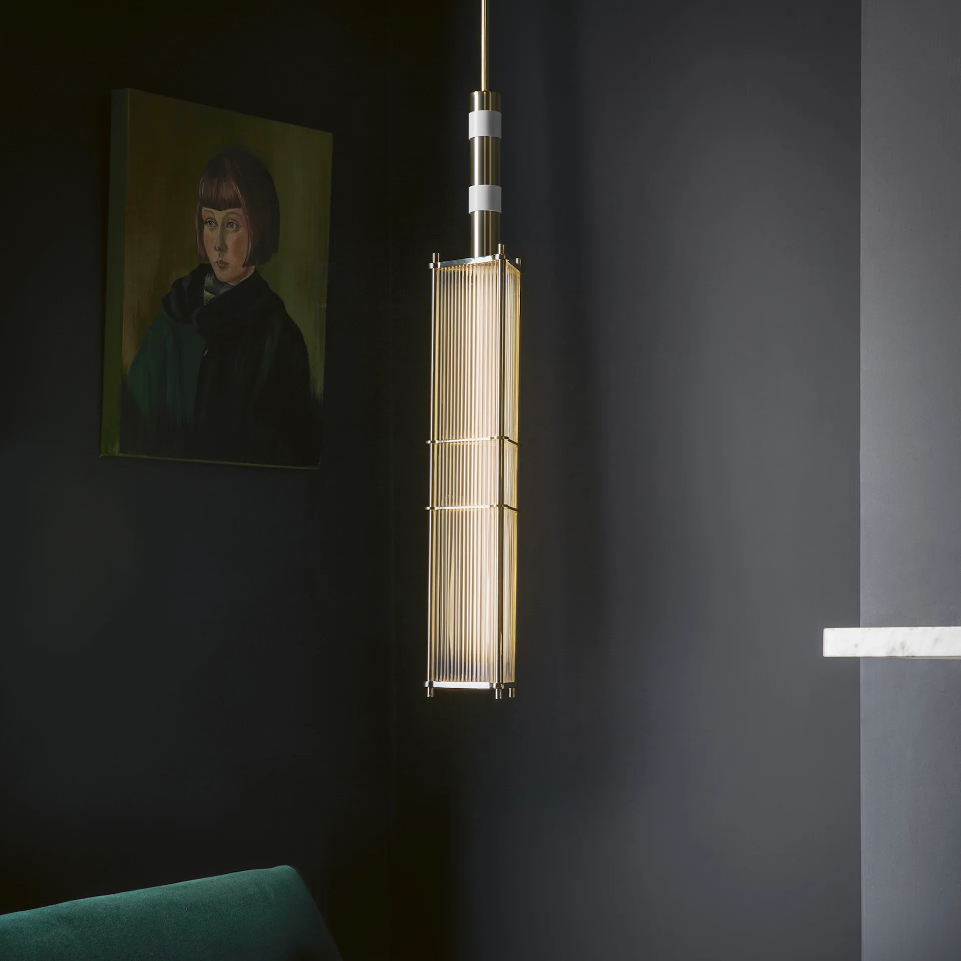 Arbor Pendant Brass/Black - Bert Frank - NO GA