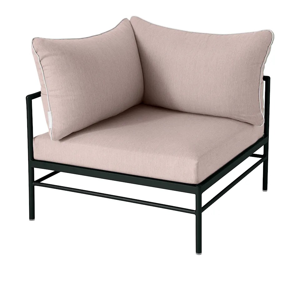 Rivage Corner Armchair – Liquorice, Papyrus