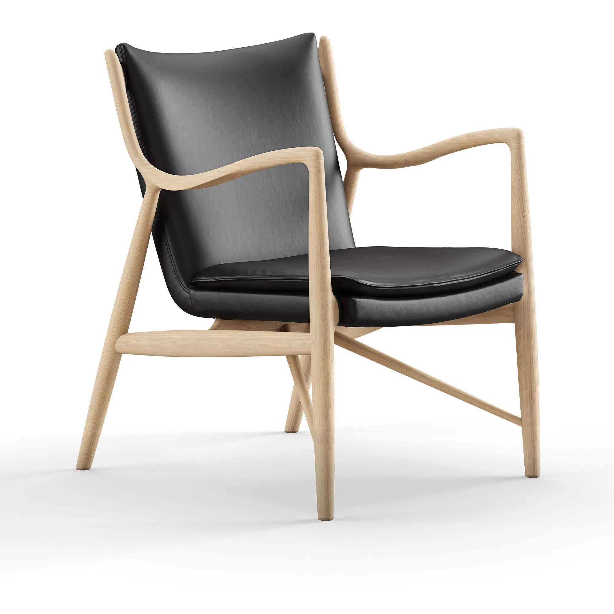 45 fåtölj Oak - 1
