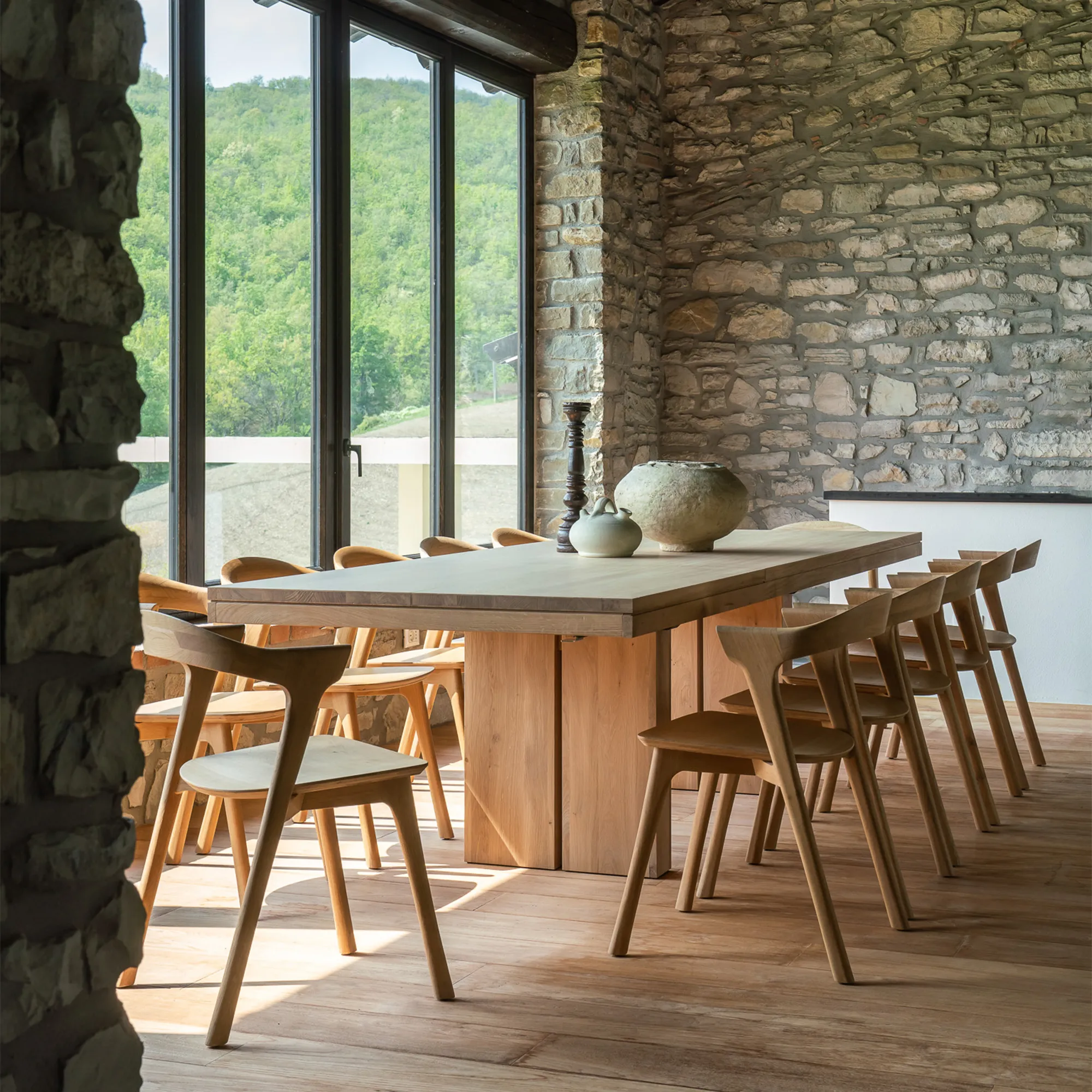 Double Extendable Dining Table - 5