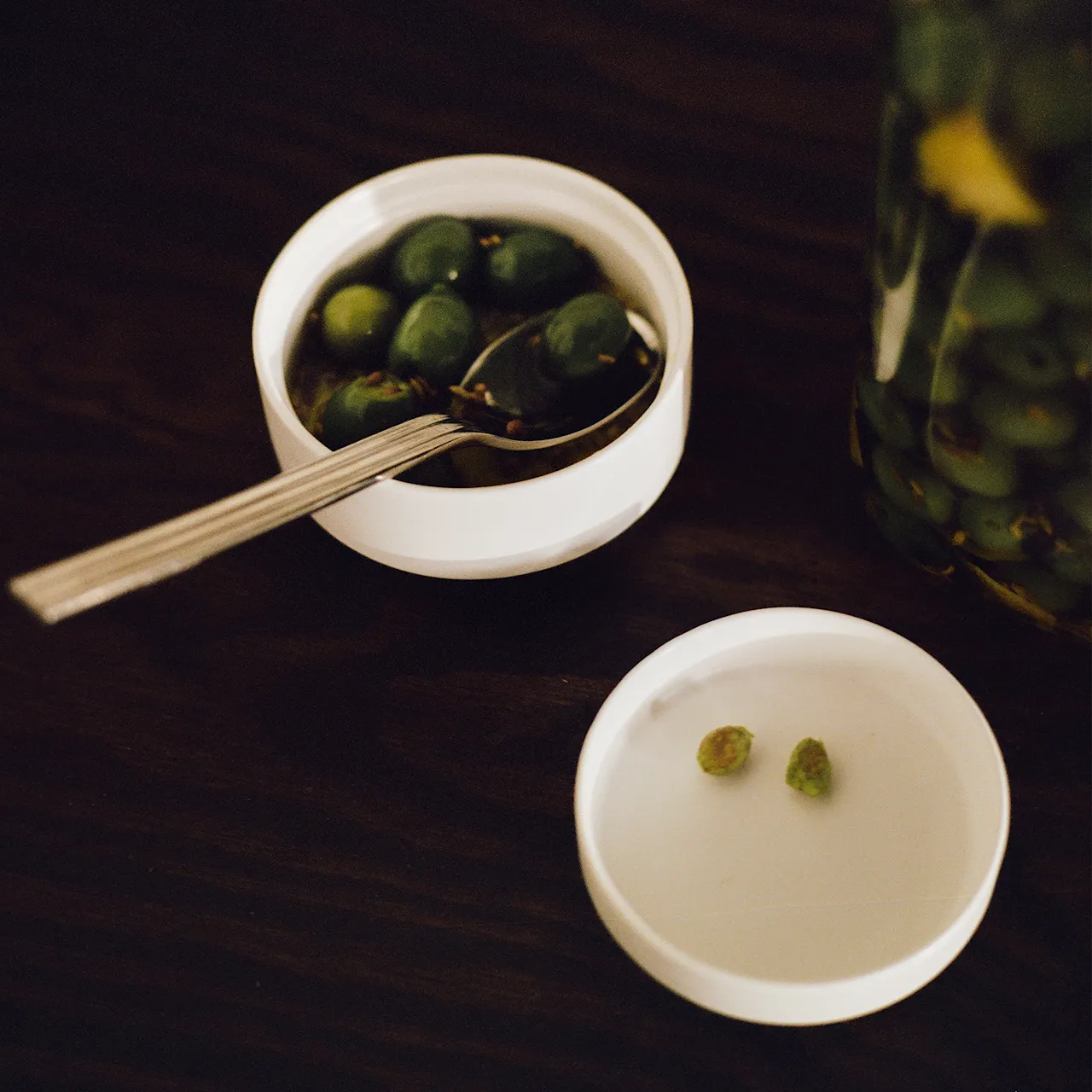 Olive skål